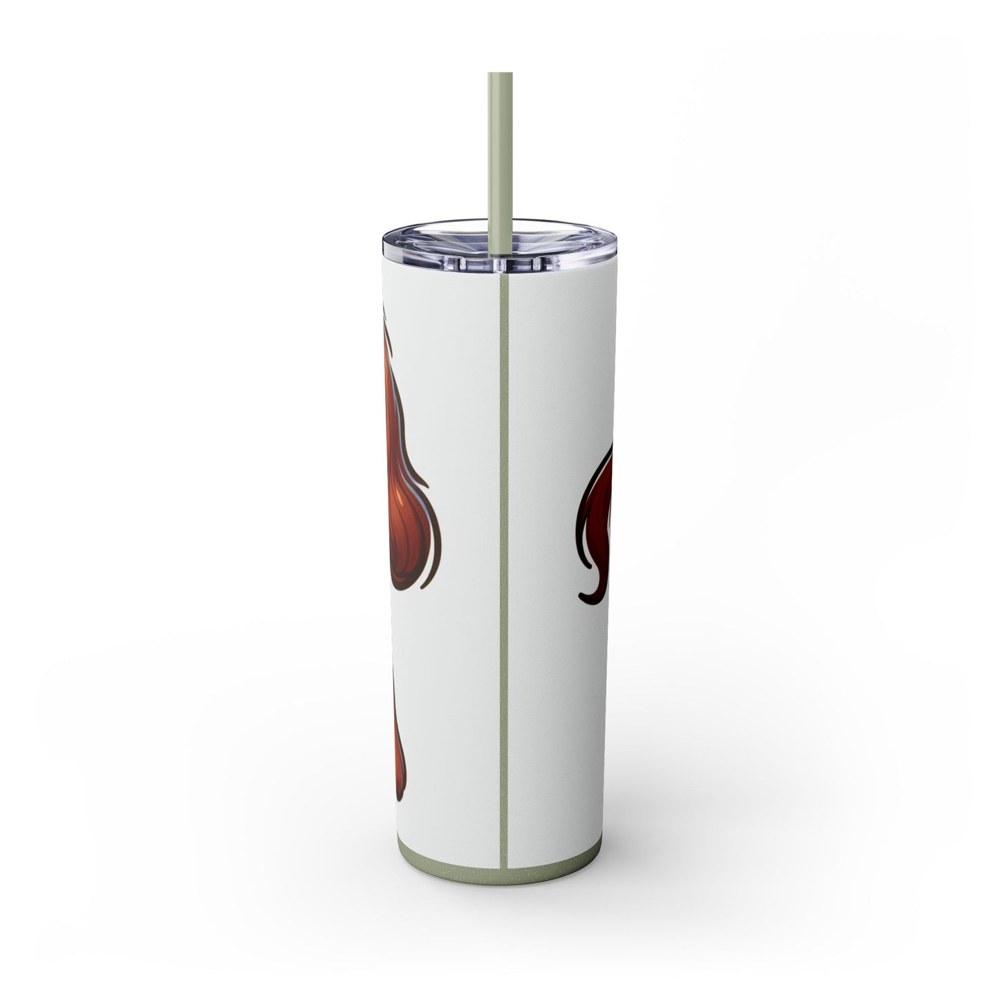 Sussex Spaniel Skinny Tumbler with Straw, 20oz
