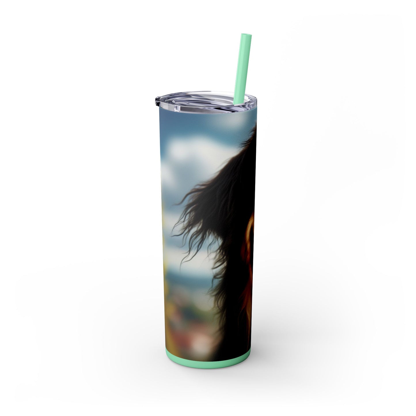 Hovawart Tumbler with Straw, 20oz