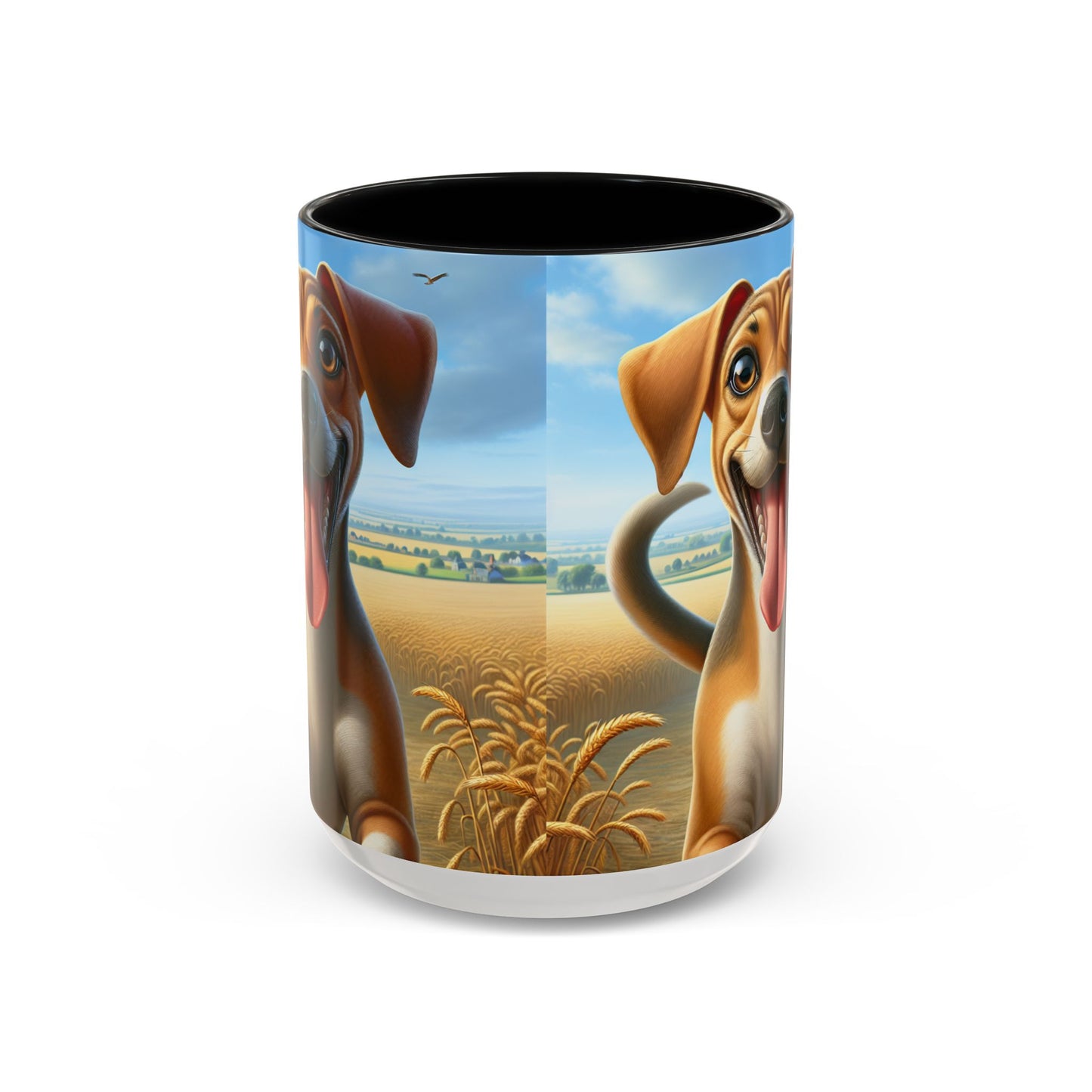 Banjara Hound Accent Coffee Mug - Perfect Gift for Dog Lovers