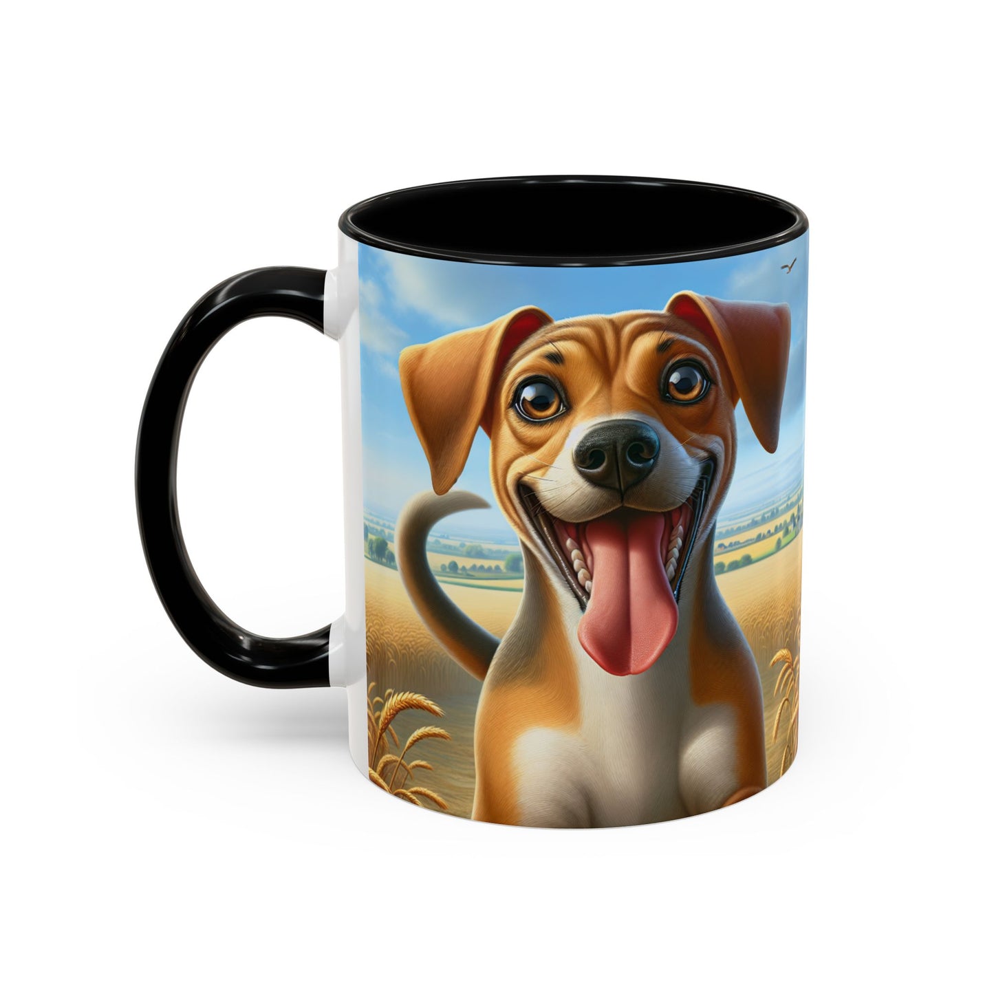 Banjara Hound Accent Coffee Mug - Perfect Gift for Dog Lovers