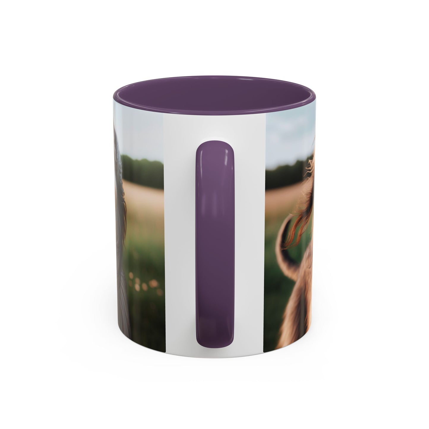 Scottish Deerhound Accent Coffee Mug - Perfect Gift for Dog Lovers