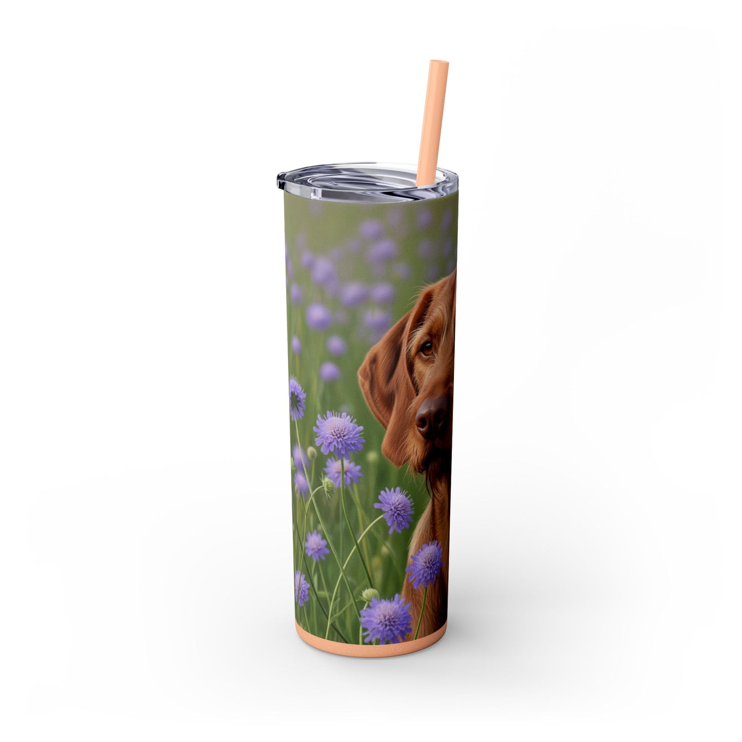 Hungarian Wirehaired Vizsla Tumbler with Straw, 20oz