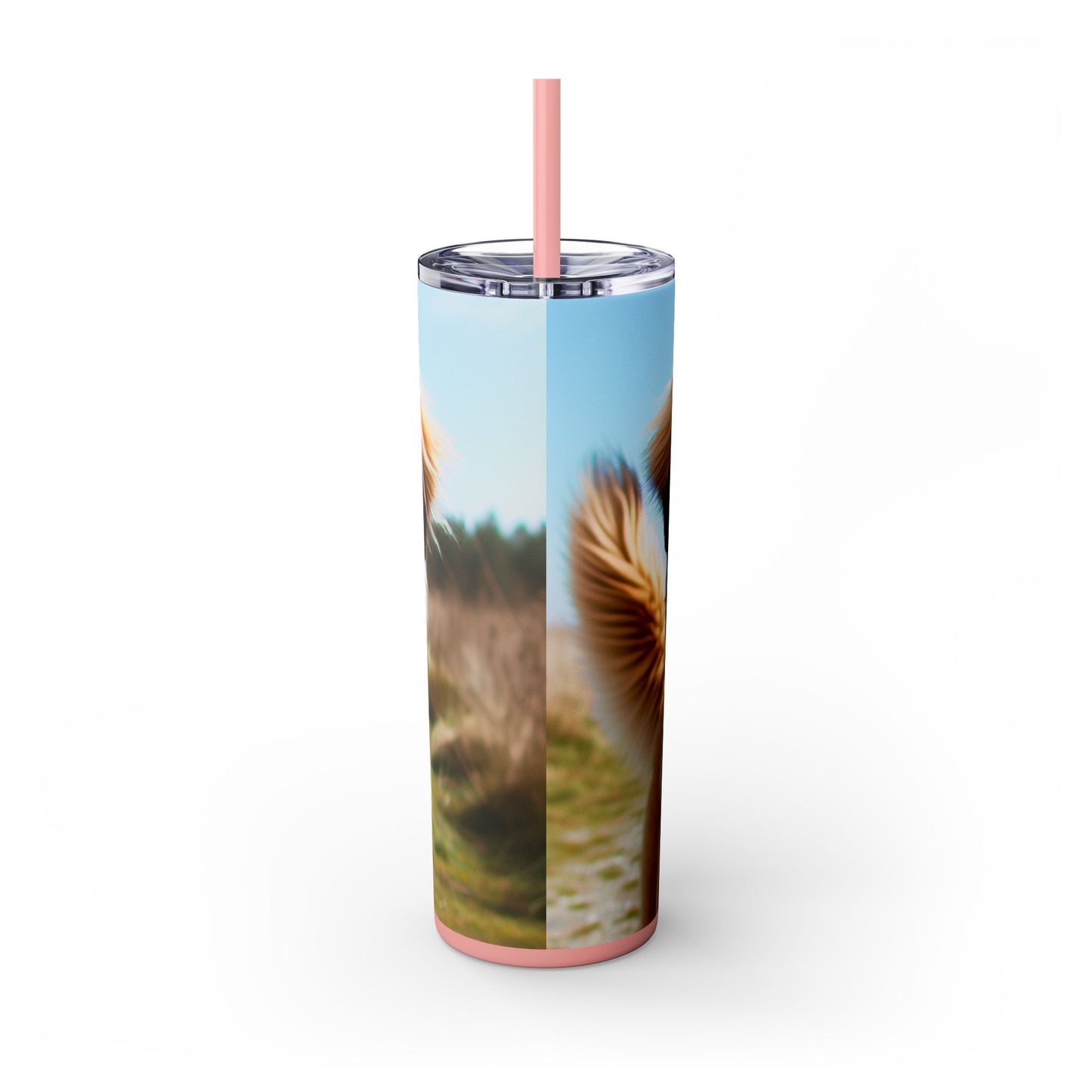 Estrela Mountain Dog Tumbler with Straw, 20oz