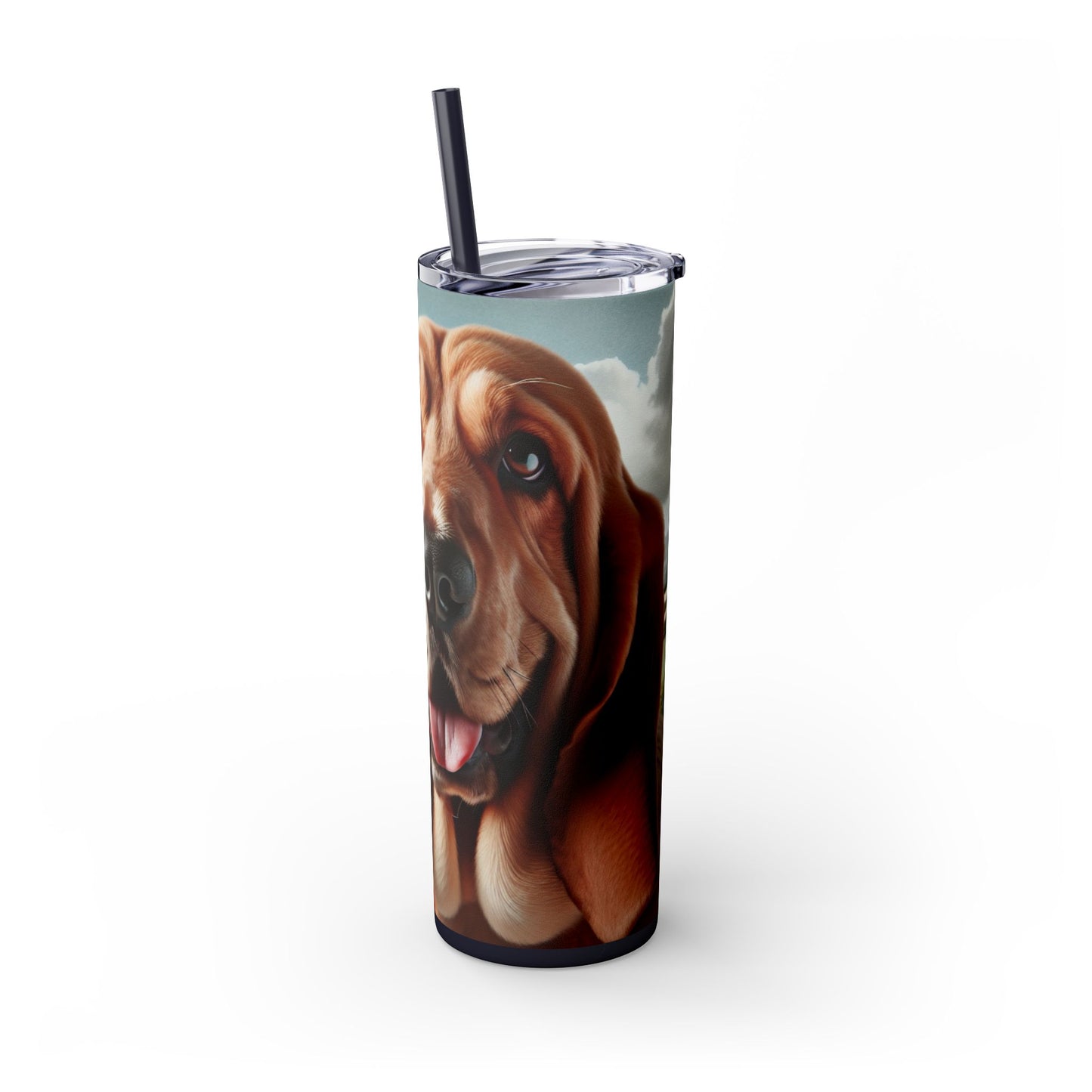 Basset Fauve de Bretagne Tumbler with Straw, 20oz