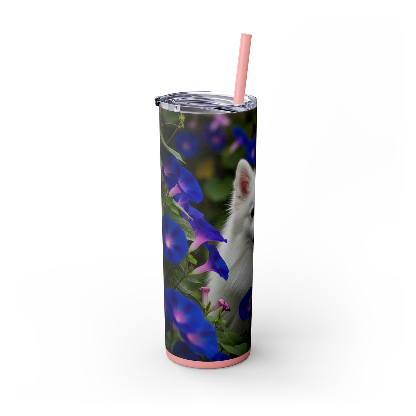 Japanese Spitz Tumbler with Straw, 20oz