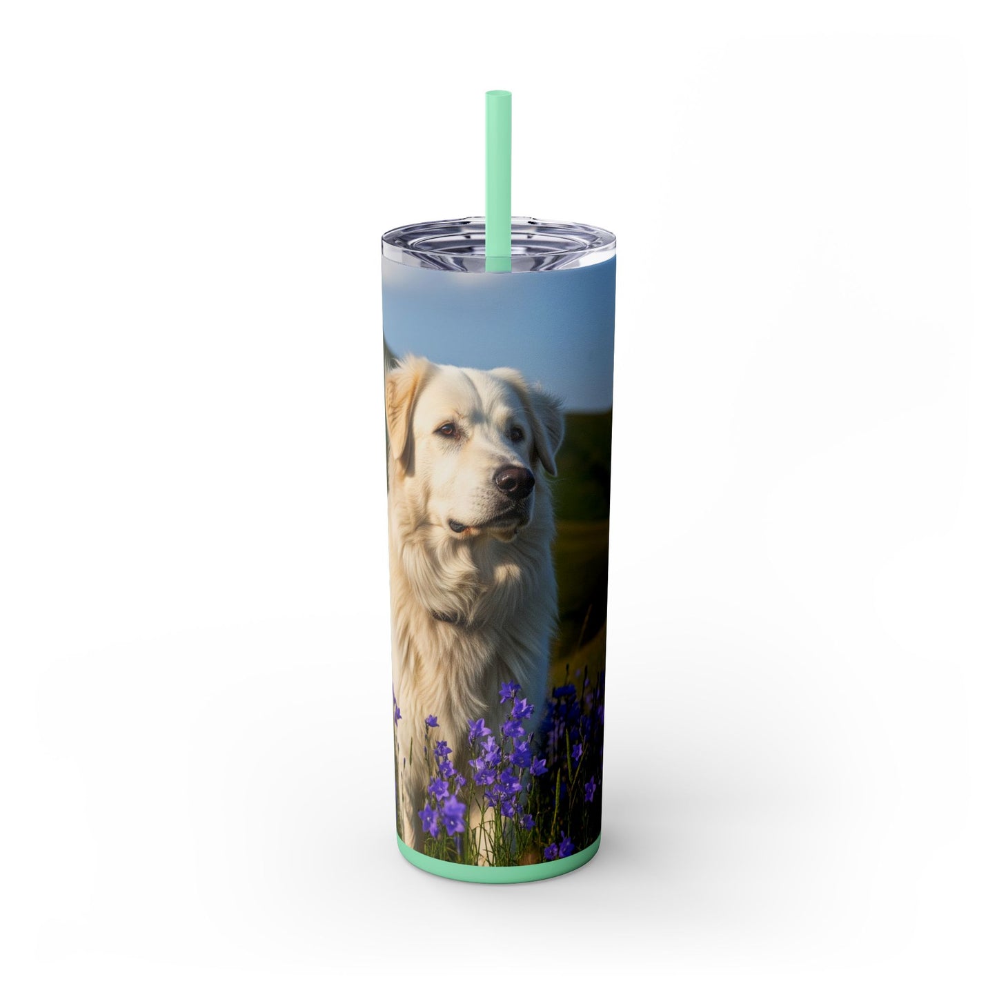 Romanian Carpathian Shepherd Tumbler with Straw, 20oz