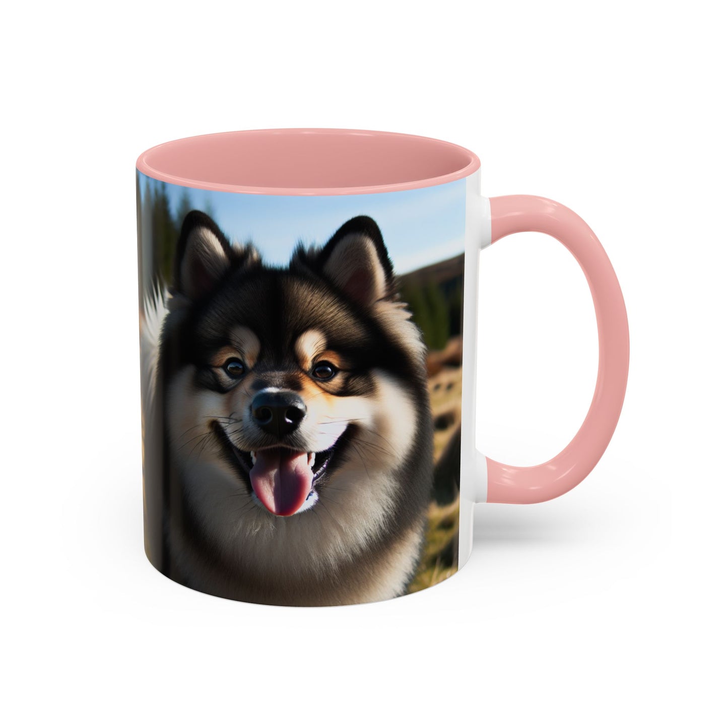 Norwegian Buhund Accent Coffee Mug - Perfect Gift for Dog Lovers