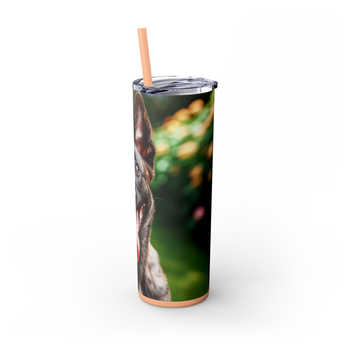 Dutch Shepherd Dog Tumbler with Straw, 20oz