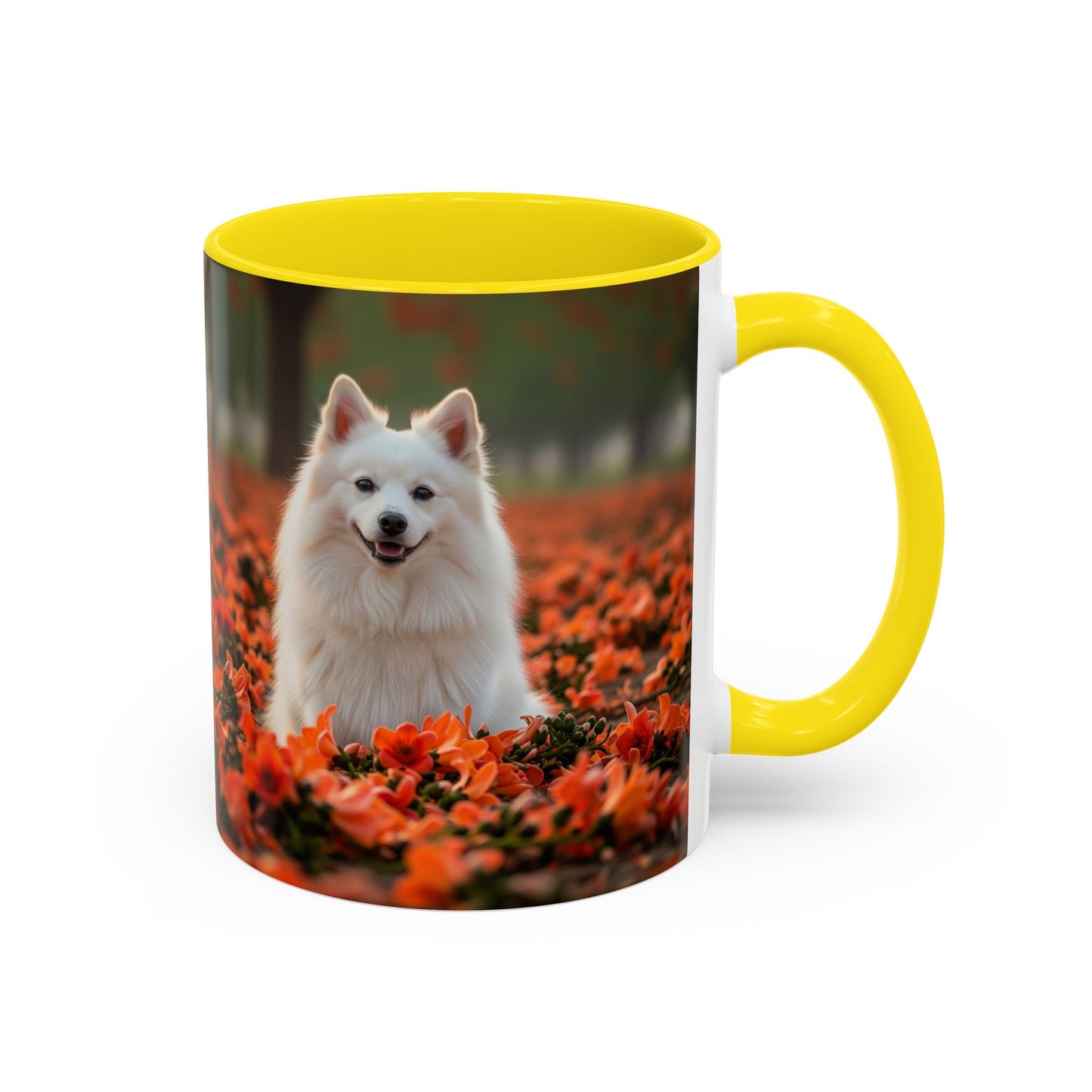 Indian Spitz Accent Coffee Mug - Perfect Gift for Dog Lovers