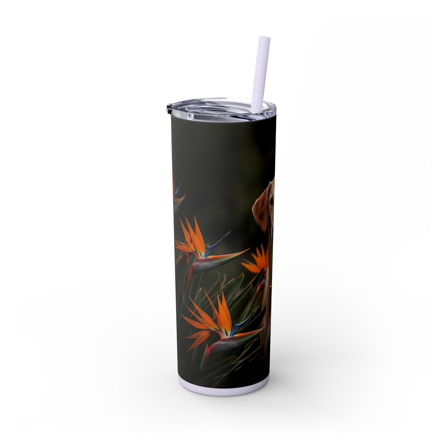 Azawakh Tumbler with Straw, 20oz