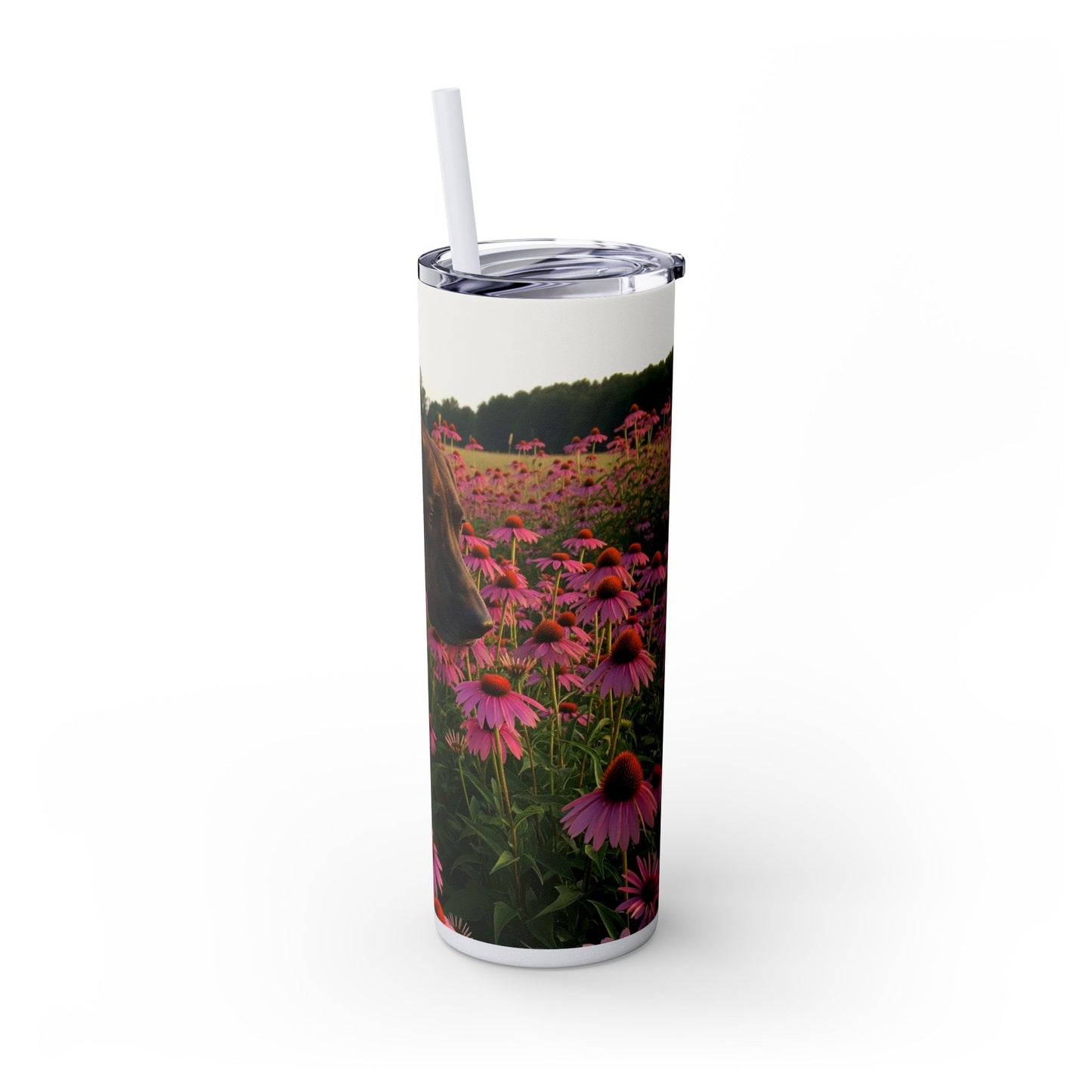 Treeing Tennessee Brindle Tumbler with Straw, 20oz