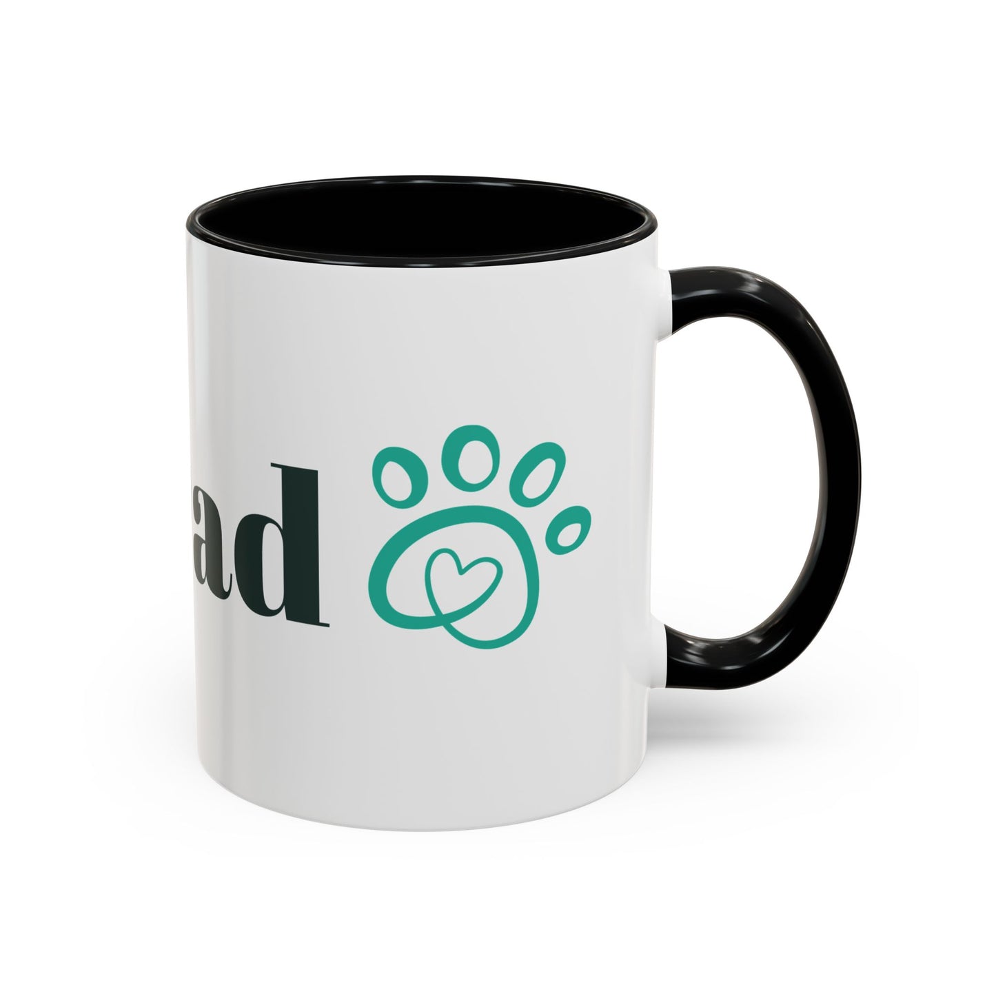 Dog Dad Accent Coffee Mug - Perfect Gift for Dog Lovers