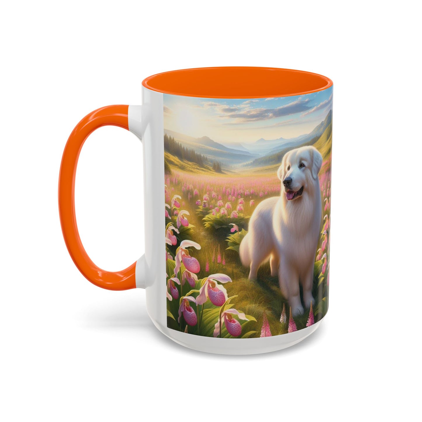 Great Pyrenees Accent Coffee Mug - Perfect Gift for Dog Lovers