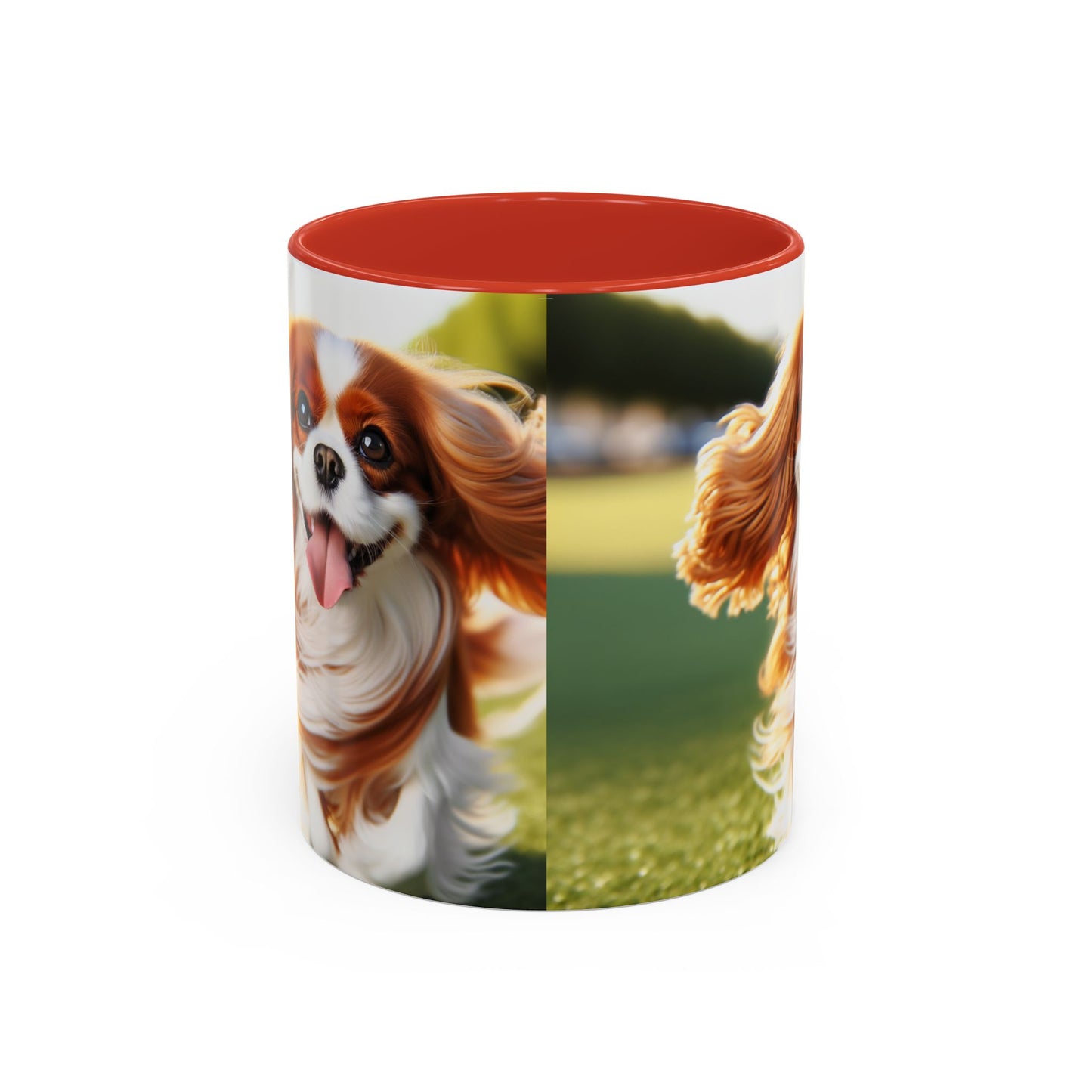 Cavalier King Charles Spaniel Accent Coffee Mug - Perfect Gift for Dog Lovers