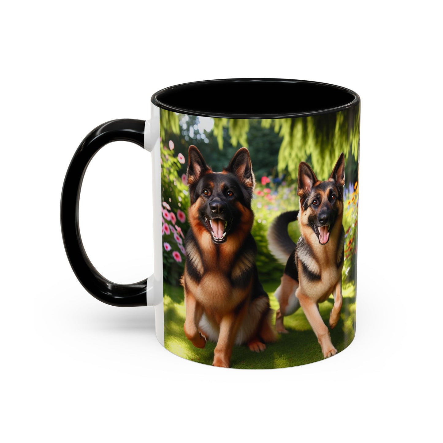 German Shepherd Accent Coffee Mug - Perfect Gift for Dog Lovers