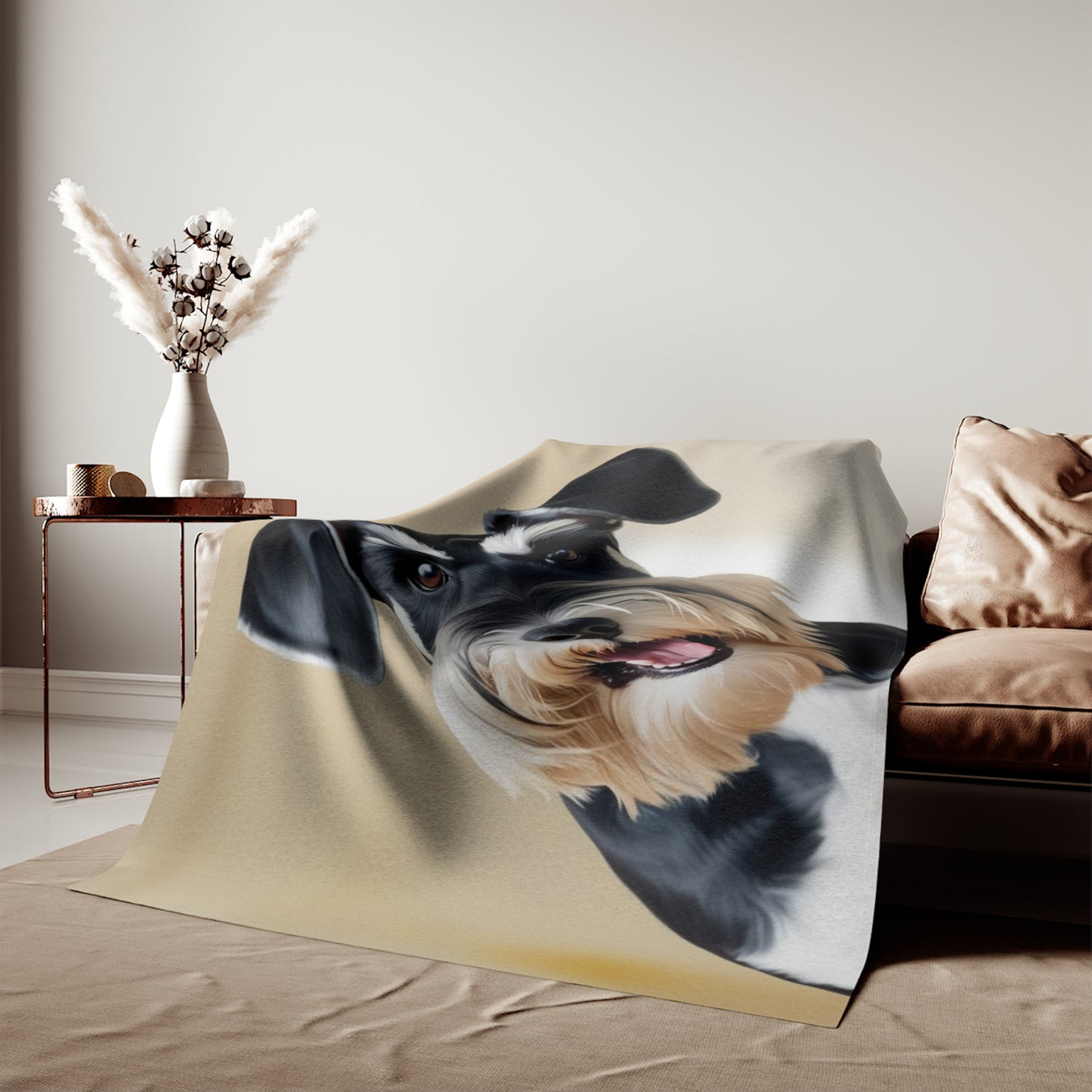 Giant Schnauzer Sweatshirt Blanket