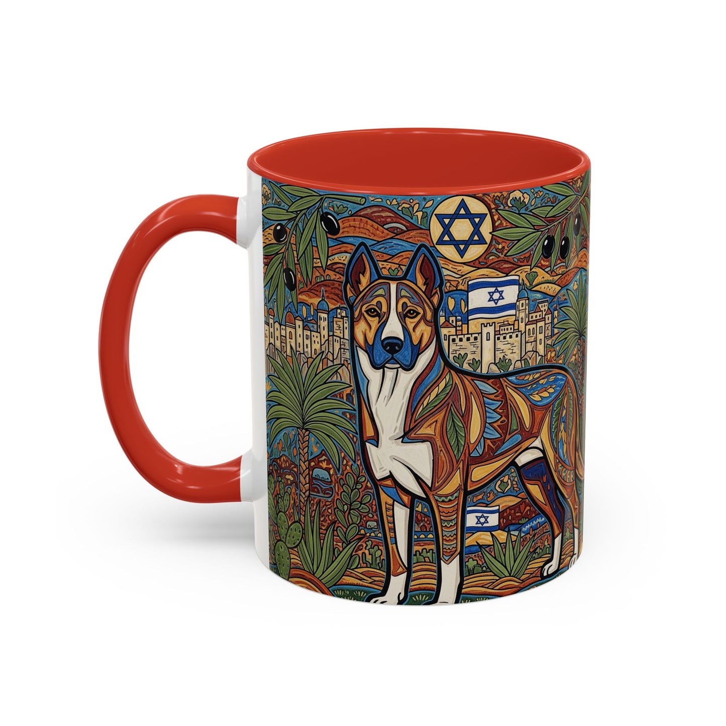 Canaan Dog Accent Coffee Mug - Perfect Gift for Dog Lovers