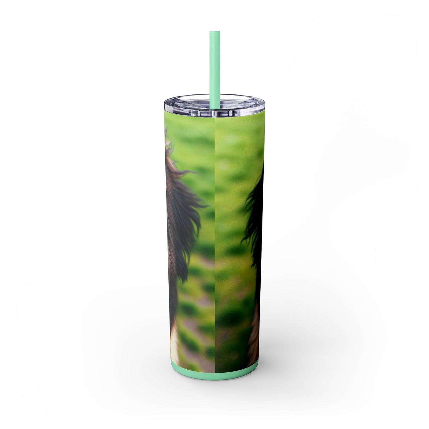 Bouvier des Ardennes Tumbler with Straw, 20oz