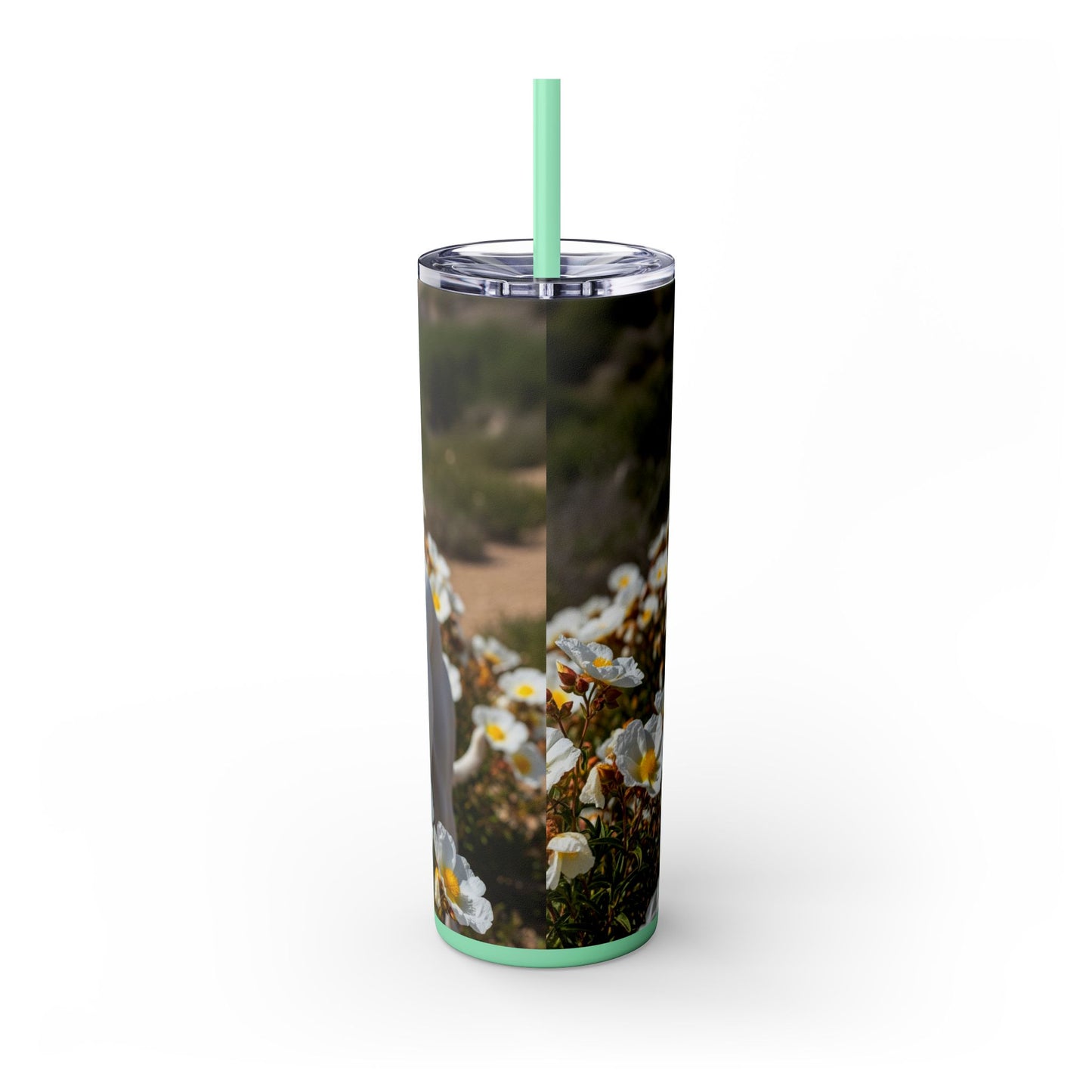 Ibizan Hound Tumbler with Straw, 20oz
