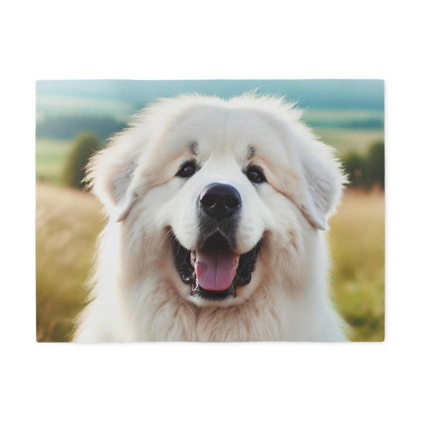 Great Pyrenees Sweatshirt Blanket