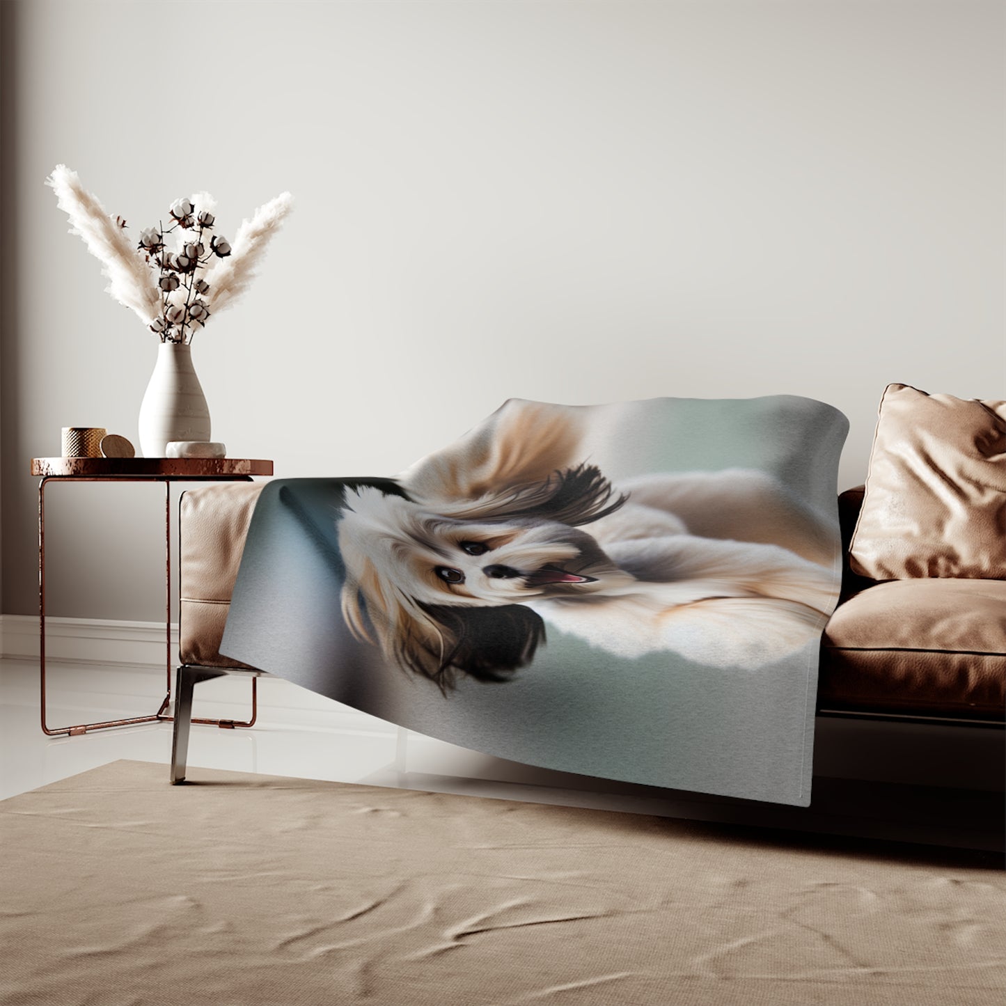 Lowchen Sweatshirt Blanket