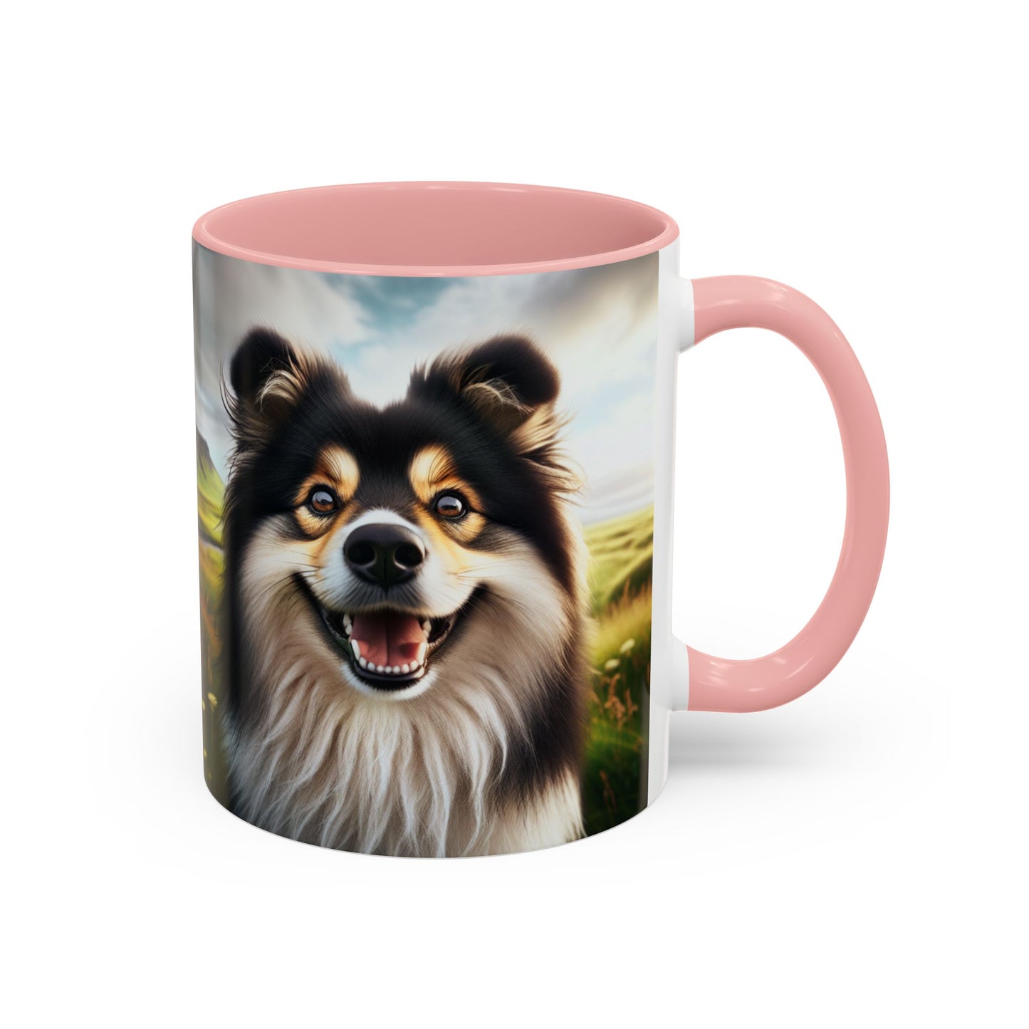 Icelandic Sheepdog Accent Coffee Mug - Perfect Gift for Dog Lovers