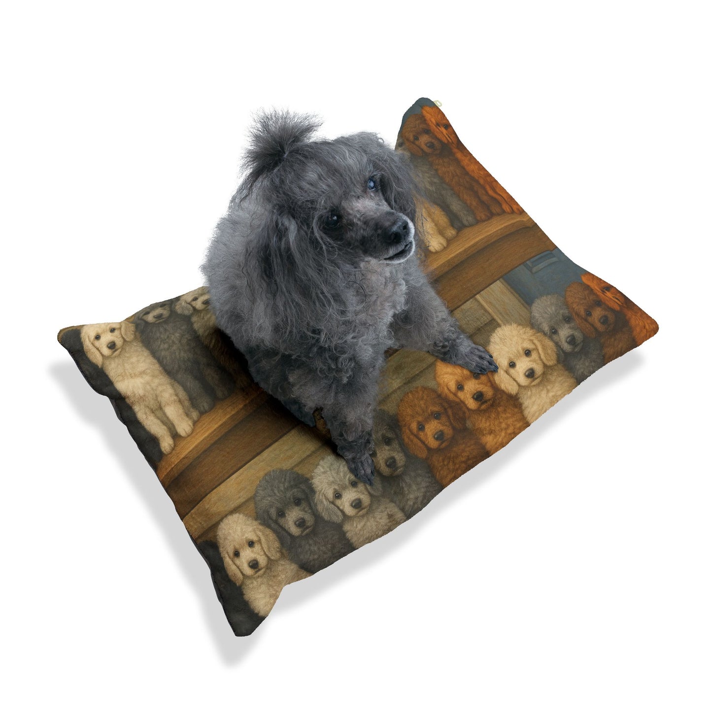 Poodle Puppies Pet Bed