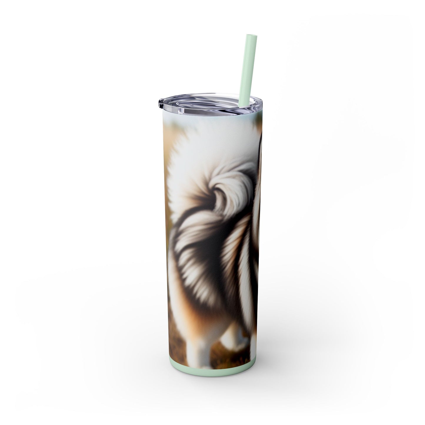 Pomsky Tumbler with Straw, 20oz