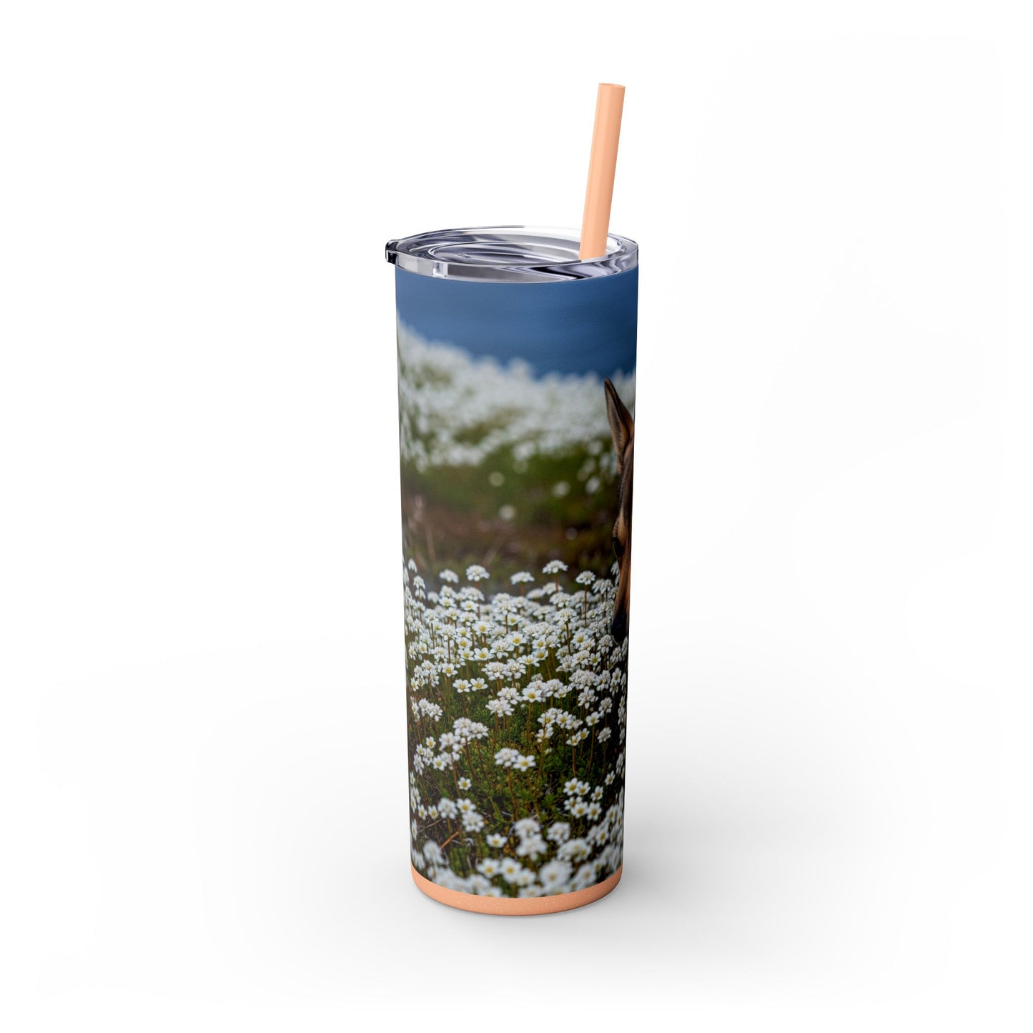 Norwegian Lundehund Tumbler with Straw, 20oz