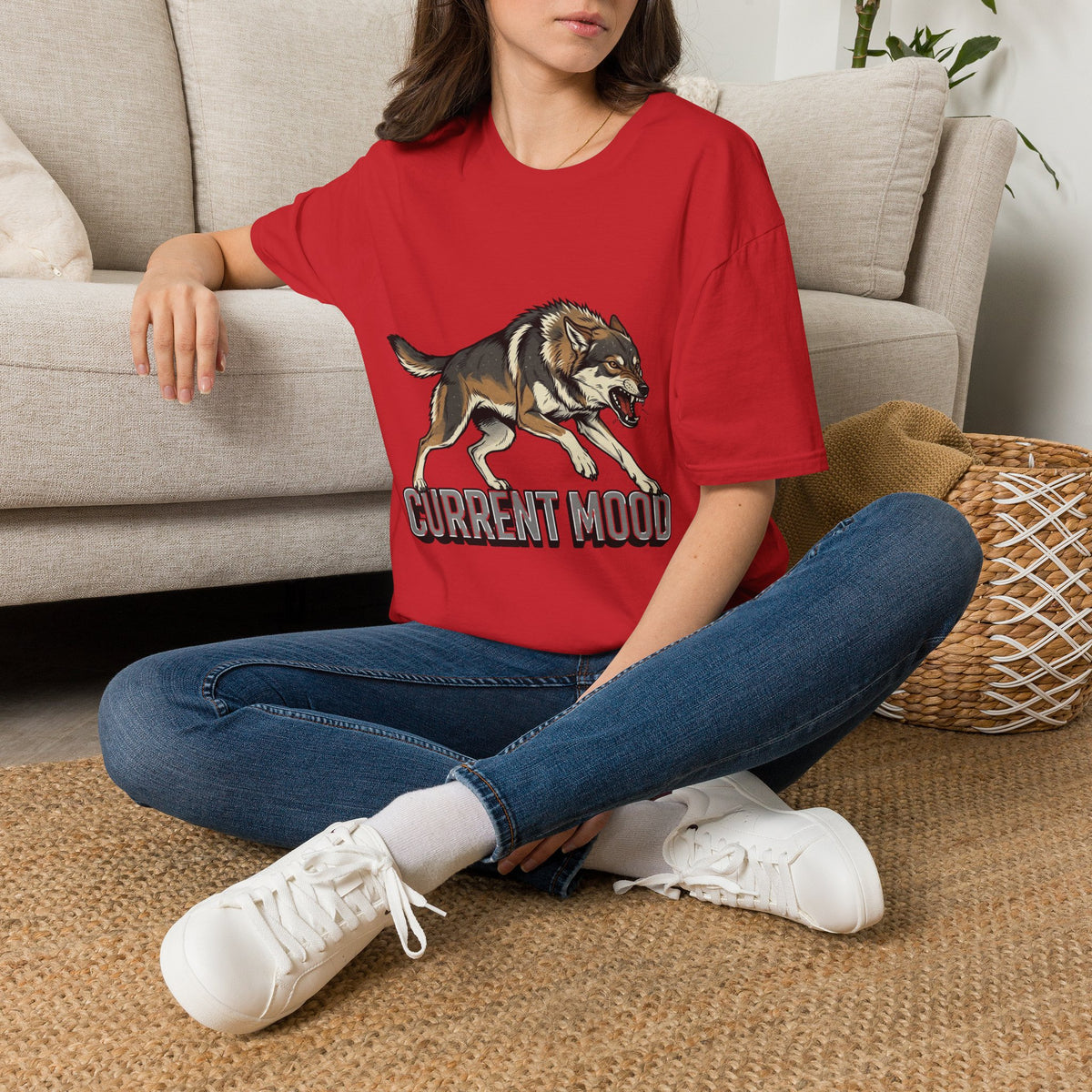 Czechoslovakian Wolfdog Current Mood Tee Shirt
