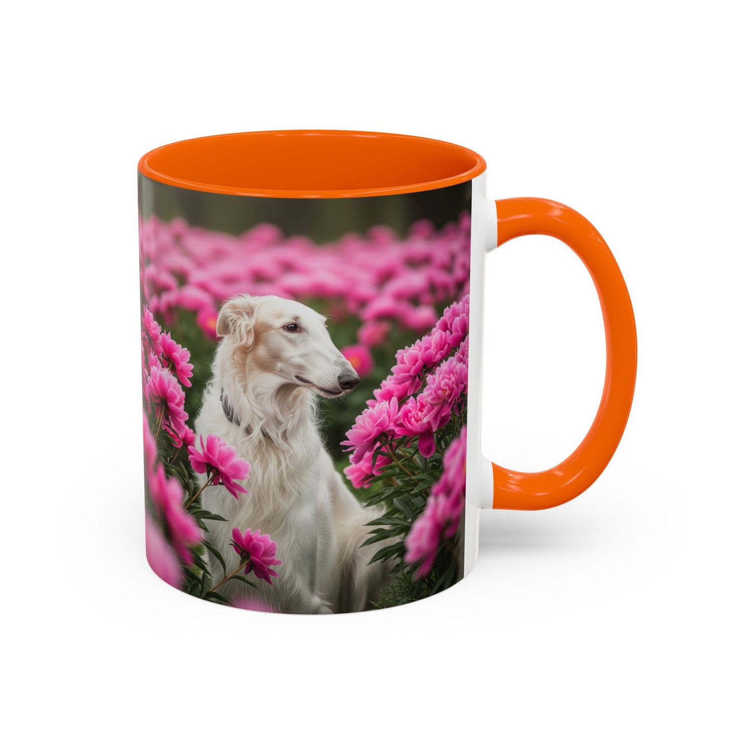 Borzoi Accent Coffee Mug - Perfect Gift for Dog Lovers