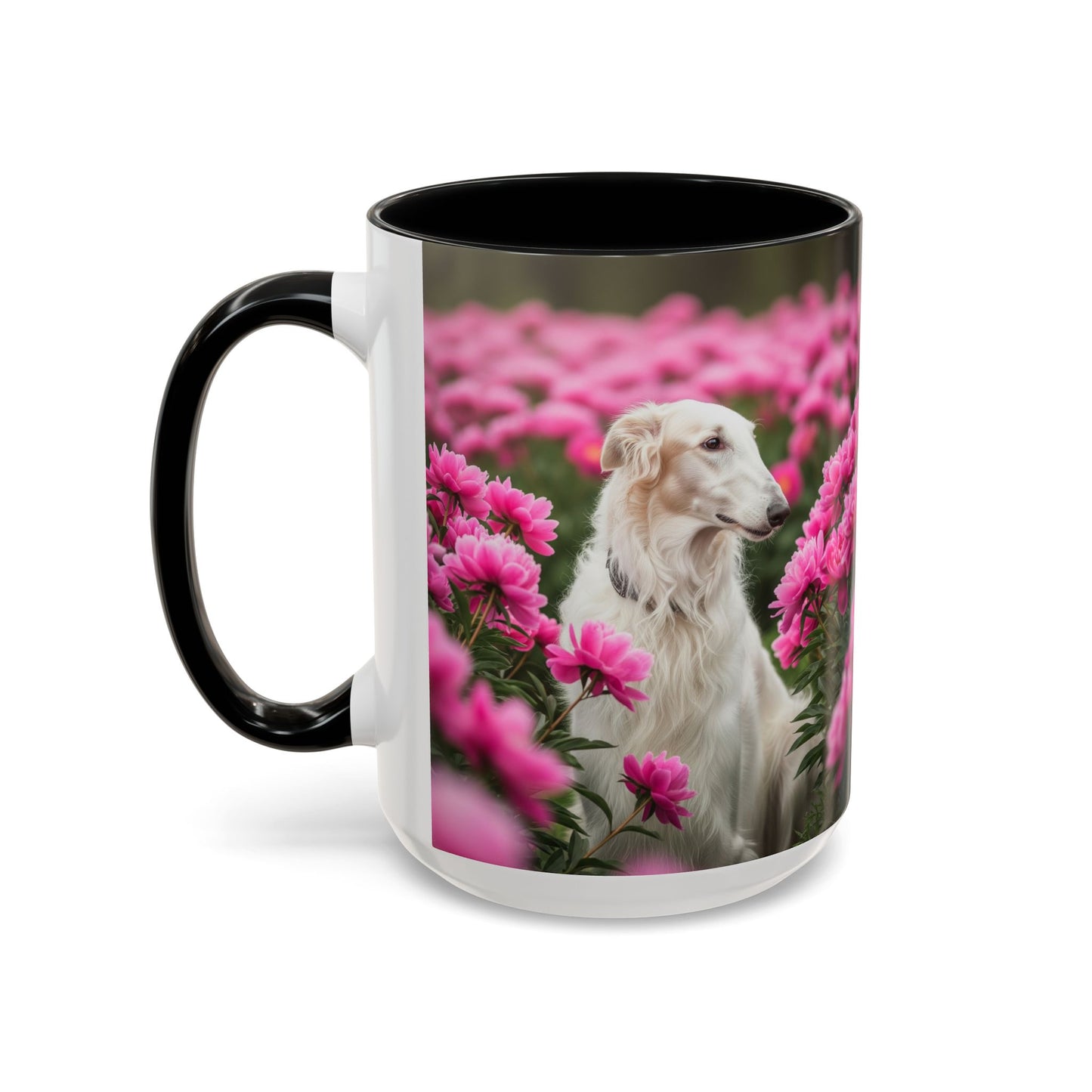 Borzoi Accent Coffee Mug - Perfect Gift for Dog Lovers