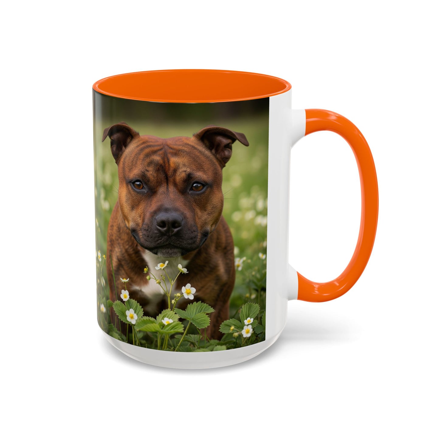 Staffordshire Bull Terrier Accent Coffee Mug - Perfect Gift for Dog Lovers
