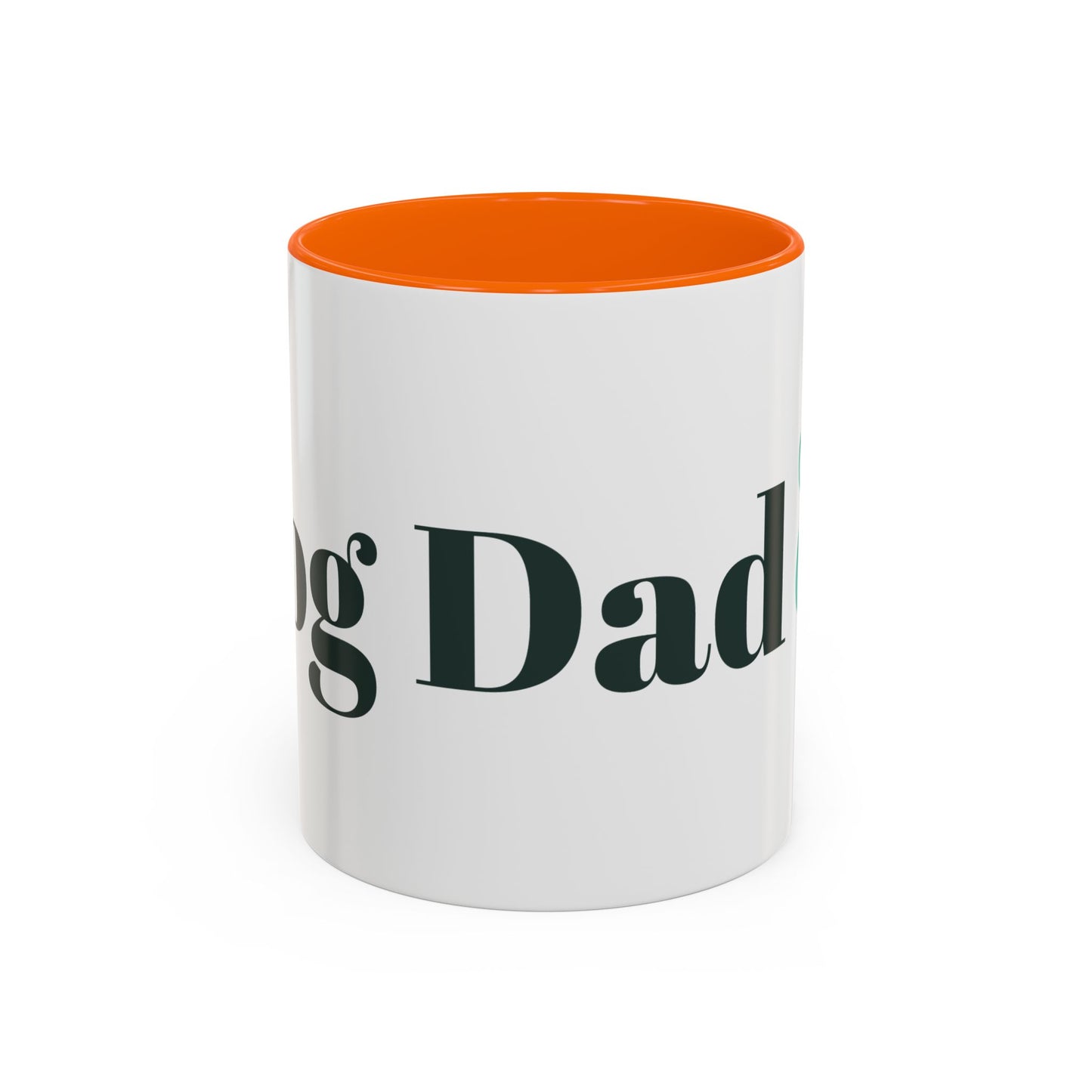 Dog Dad Accent Coffee Mug - Perfect Gift for Dog Lovers