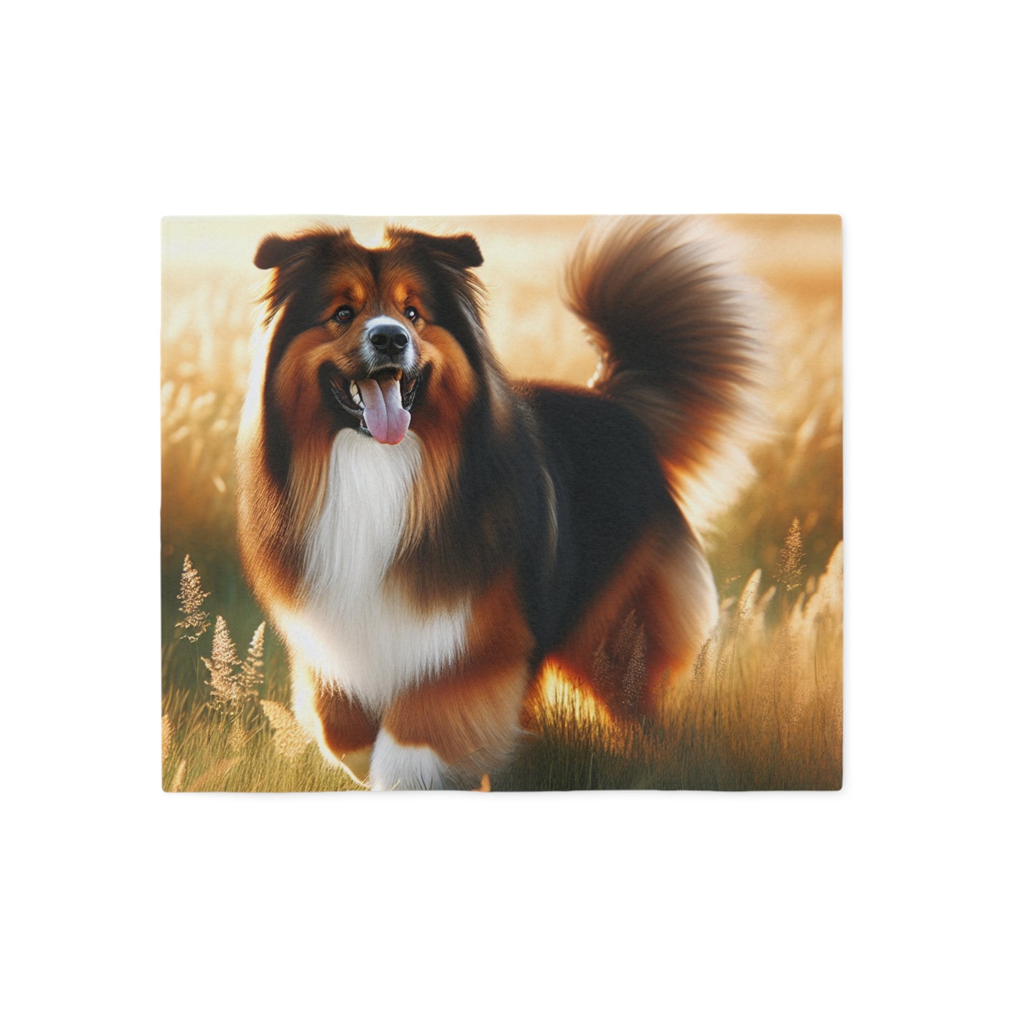 Bohemian Shepherd Sweatshirt Blanket