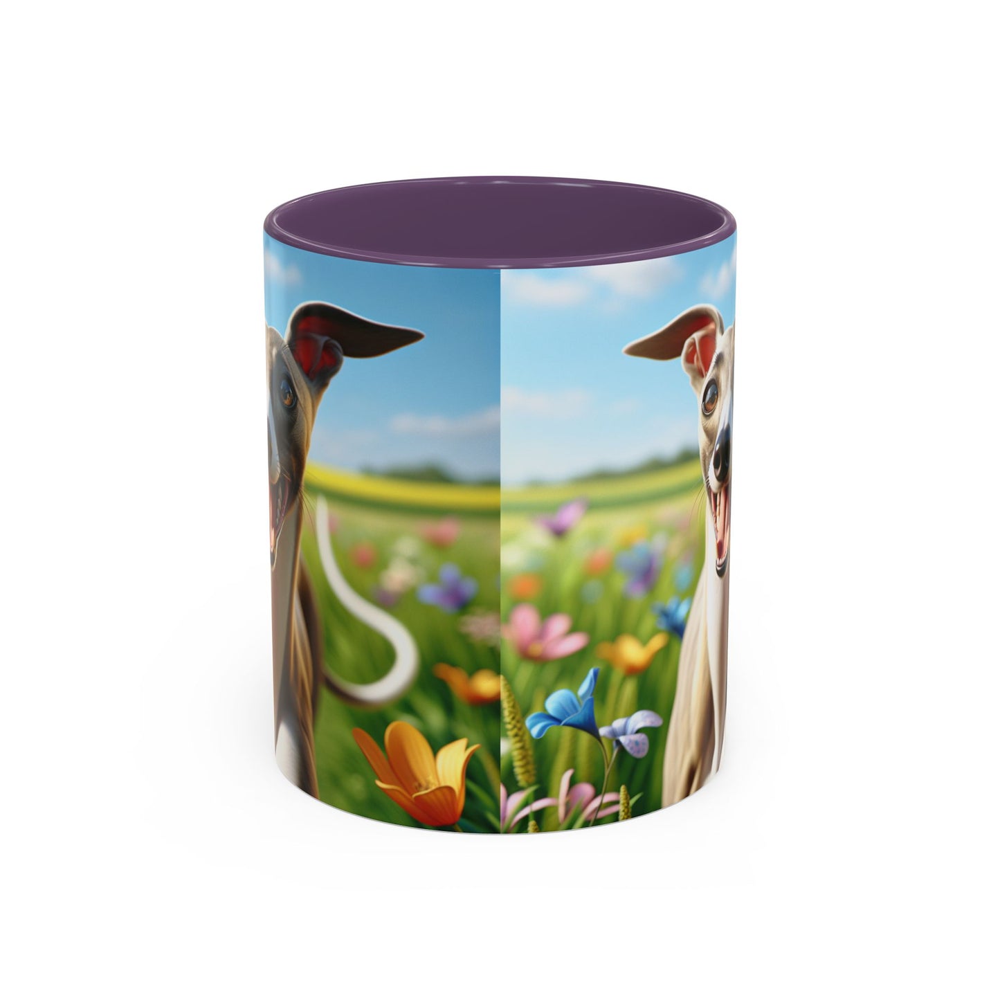 Whippet Accent Coffee Mug - Perfect Gift for Dog Lovers