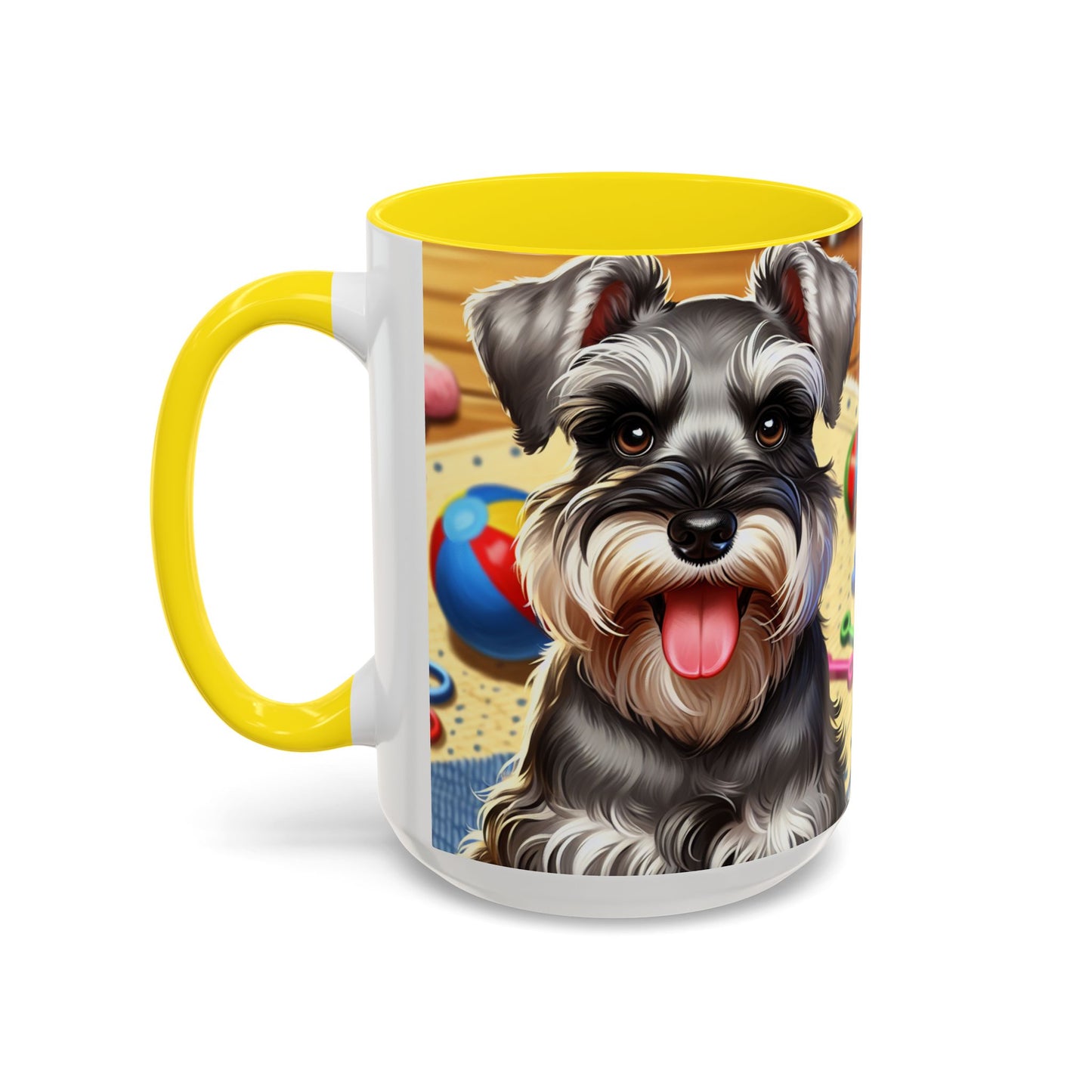 Miniature Schnauzer Accent Coffee Mug - Perfect Gift for Dog Lovers