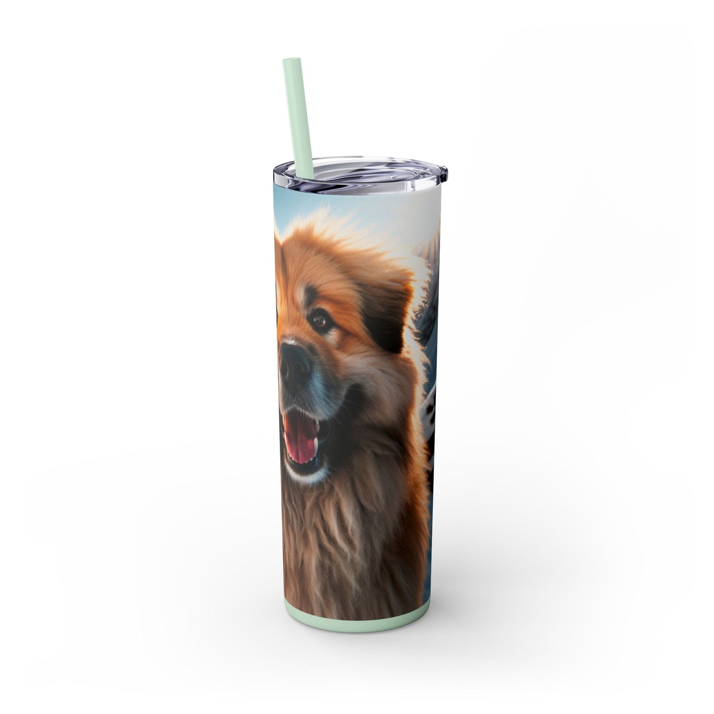Himalayan Sheepdog Tumbler with Straw, 20oz