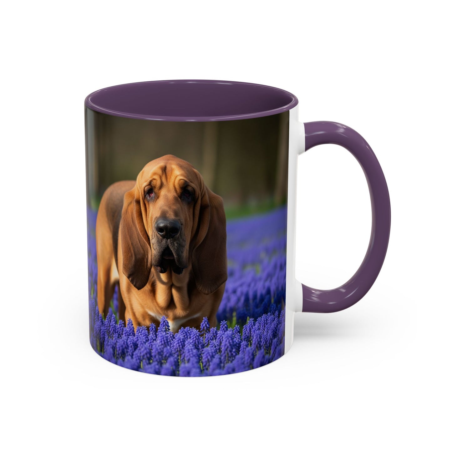 Bloodhound Accent Coffee Mug - Perfect Gift for Dog Lovers