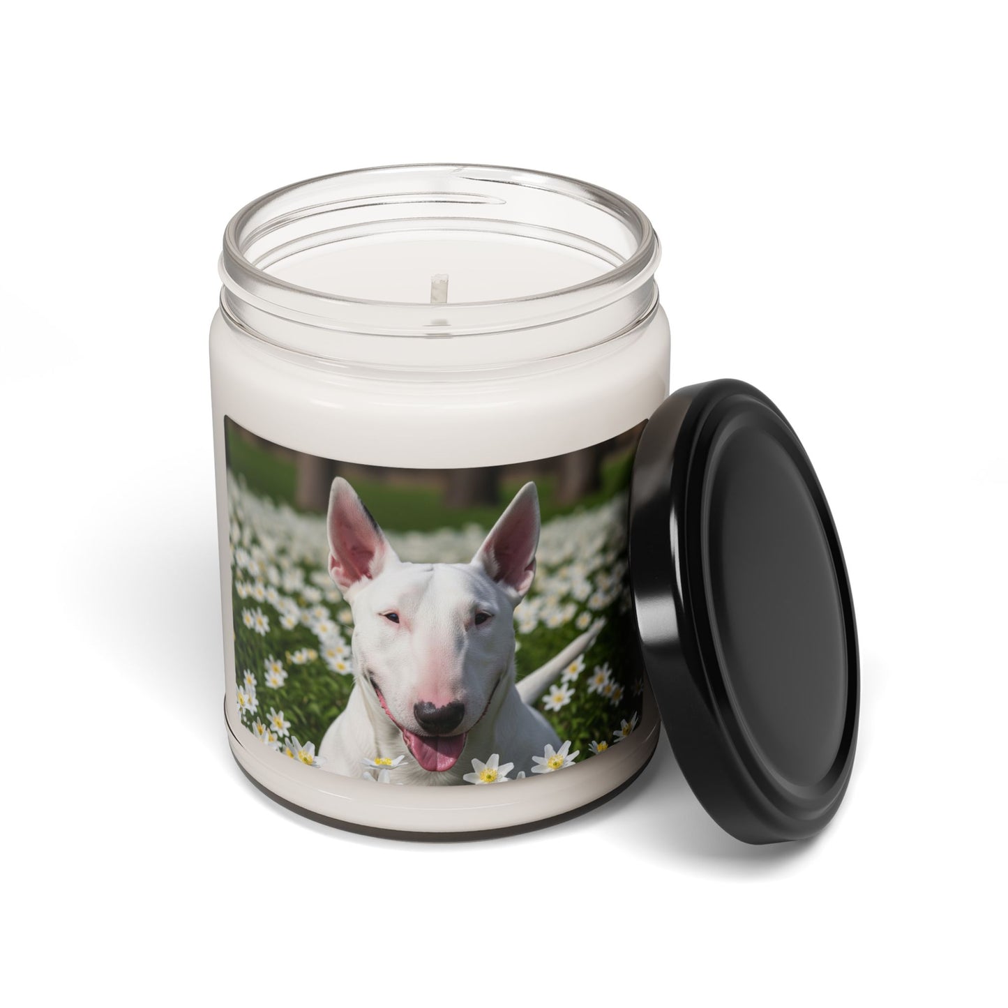 Vela de soja perfumada Bull Terrier, 9 oz