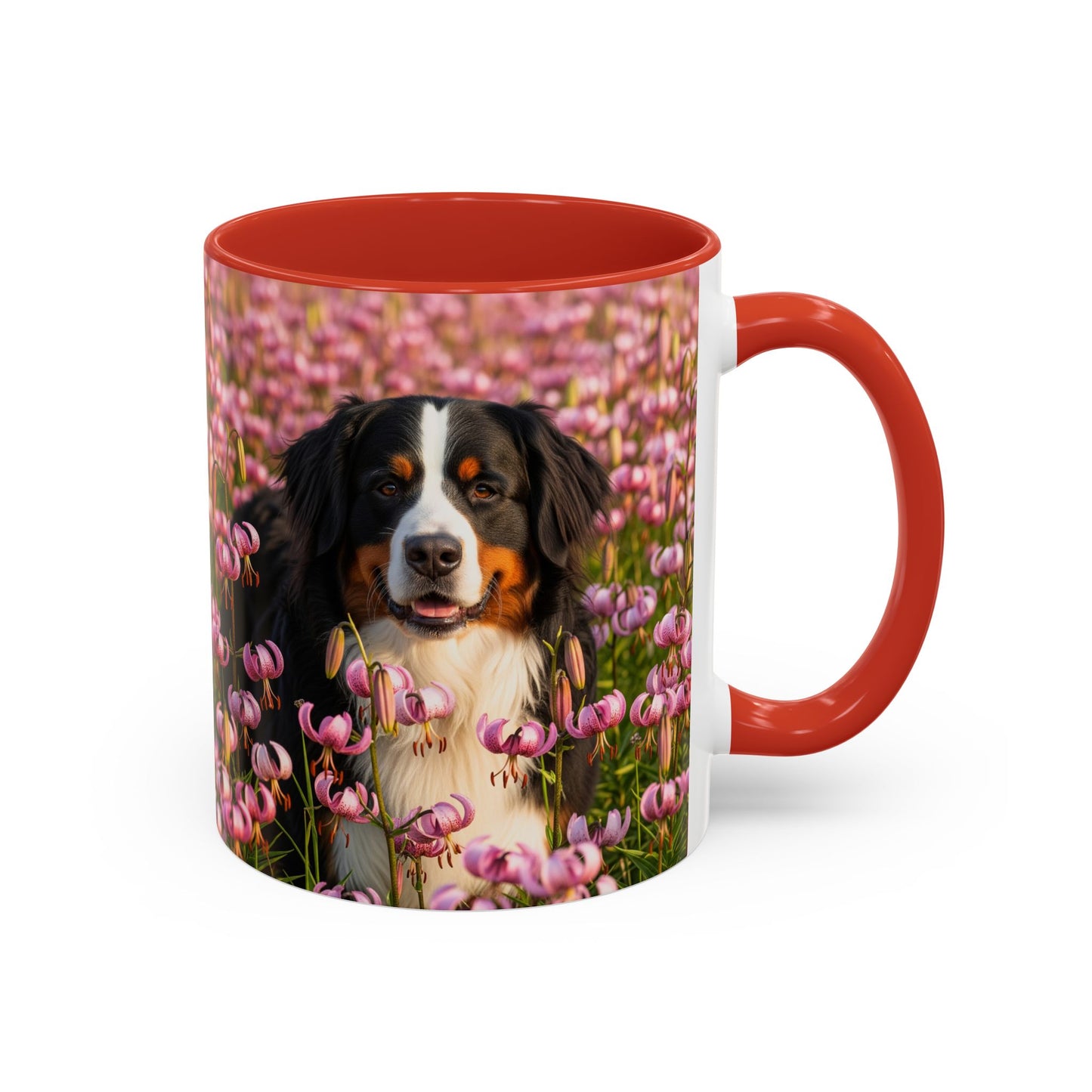 Bernese Mountain Dog Accent Coffee Mug - Perfect Gift for Dog Lovers