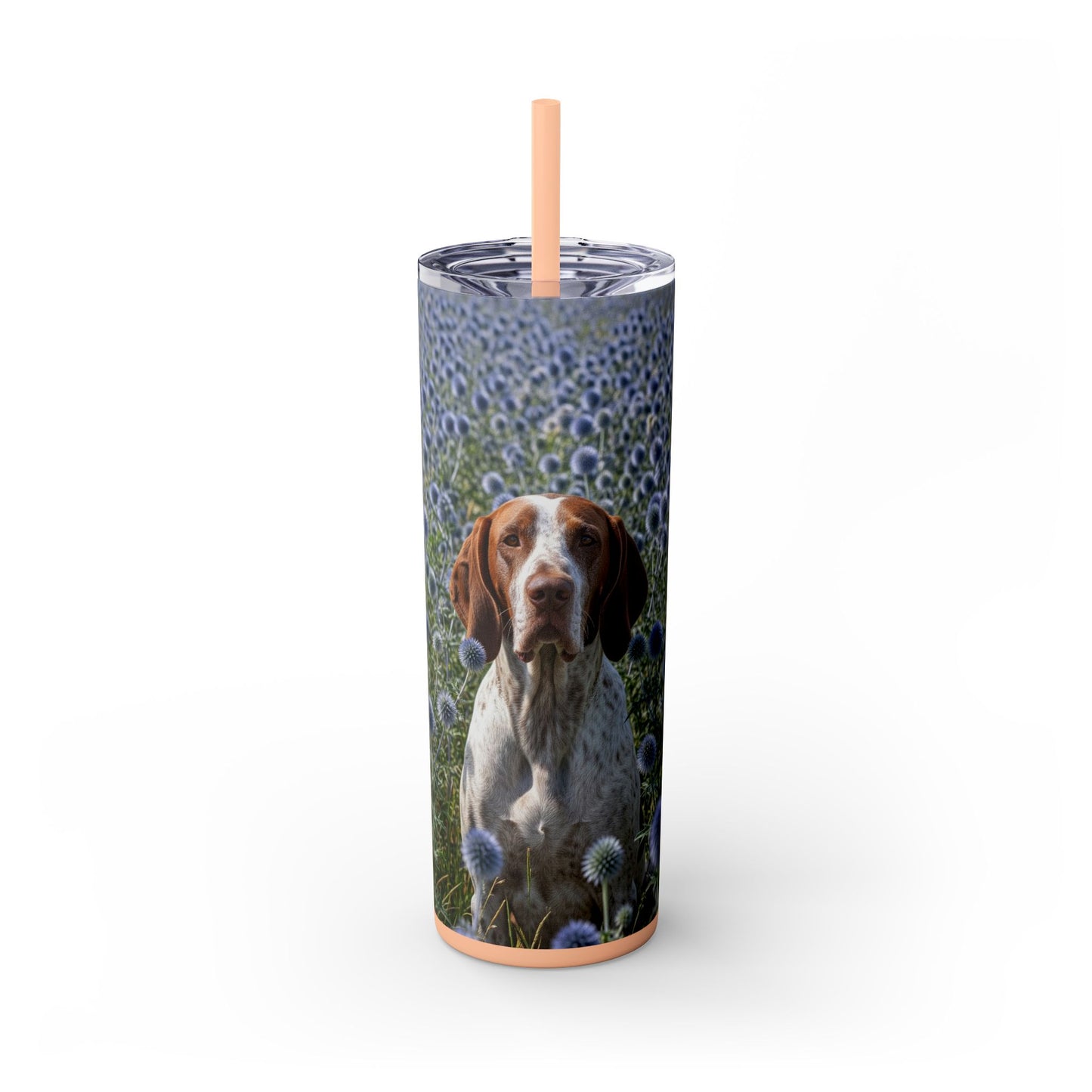 Braque Francais Pyrenean Tumbler with Straw, 20oz