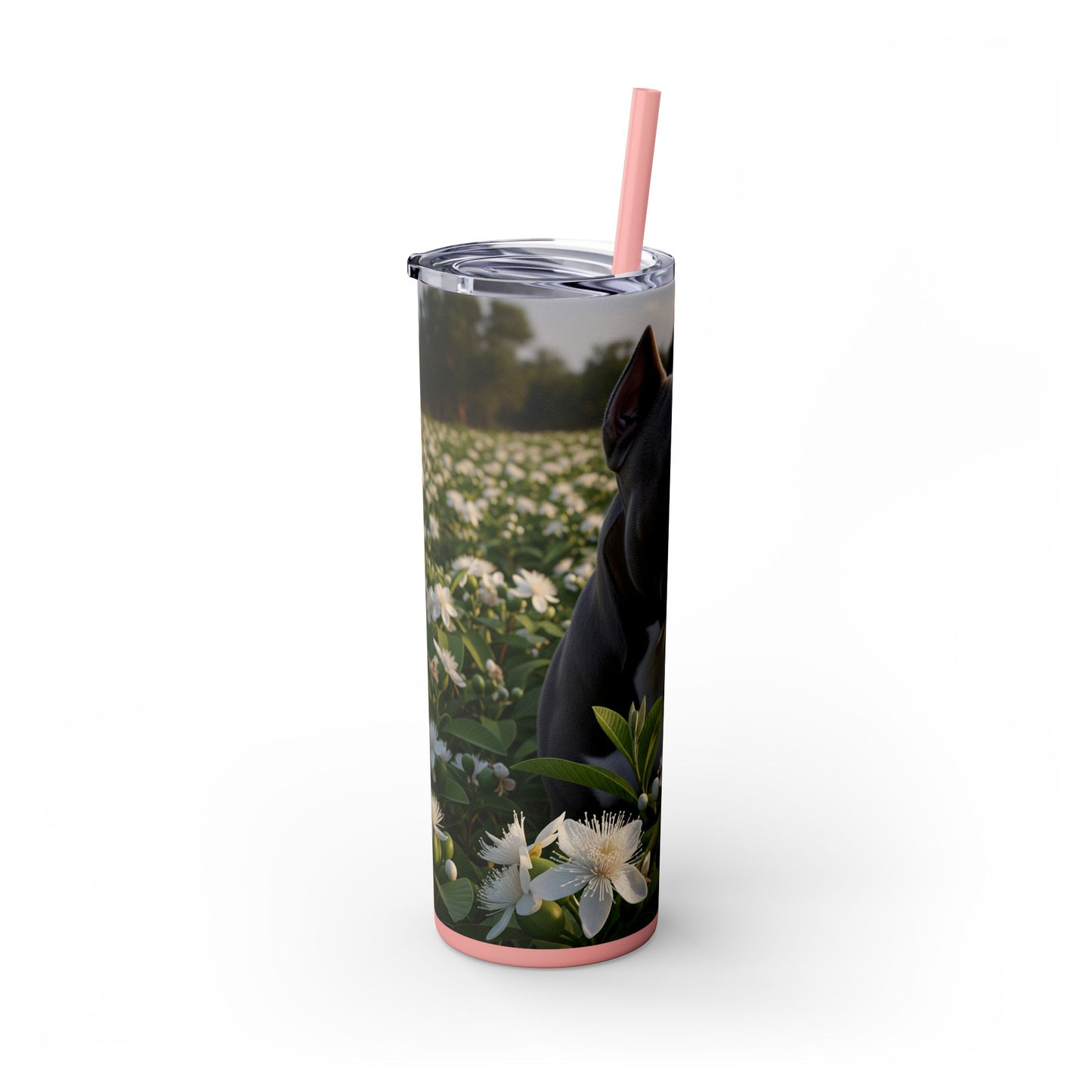 Bully Kutta Skinny Tumbler with Straw, 20oz