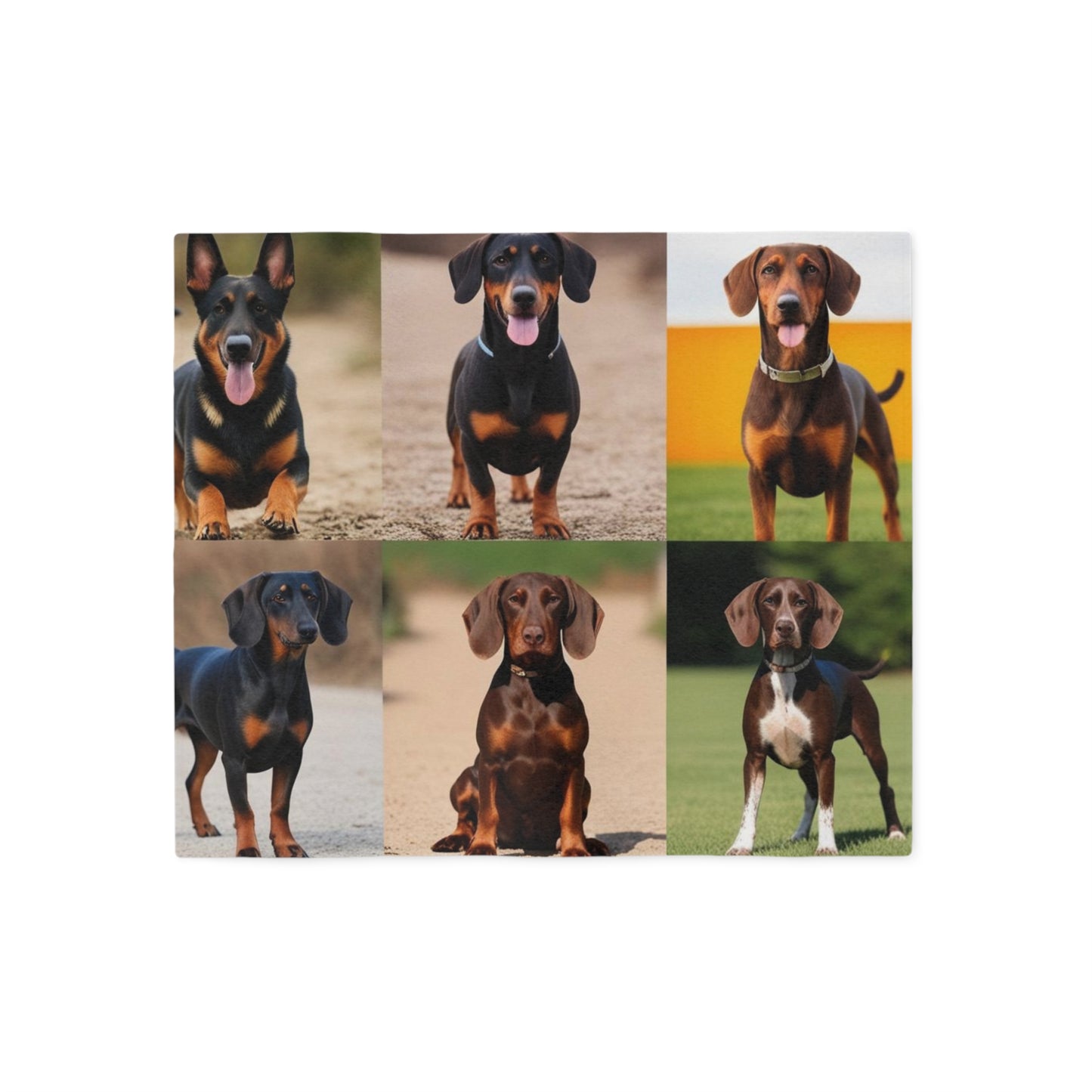 German Dogs Sweatshirt Blanket