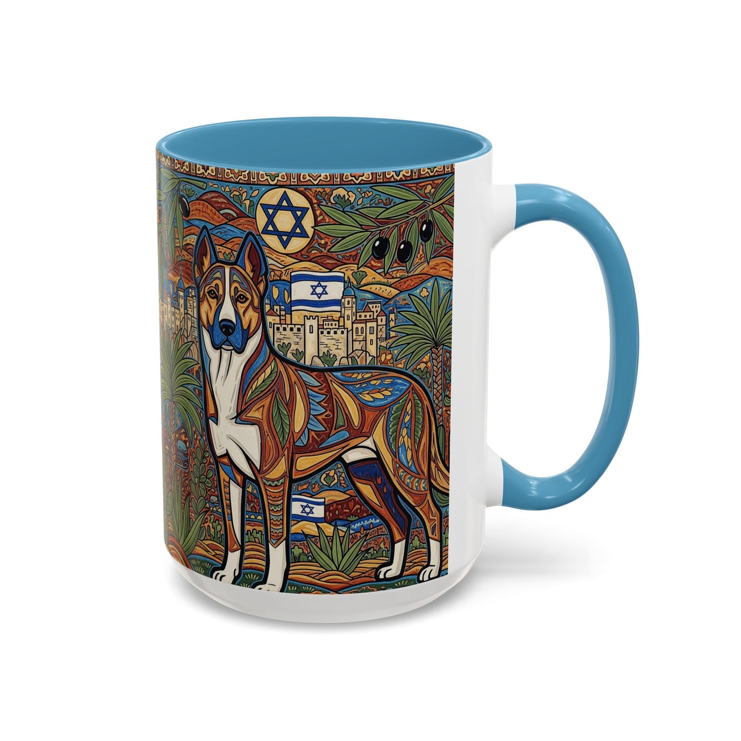 Canaan Dog Accent Coffee Mug - Perfect Gift for Dog Lovers