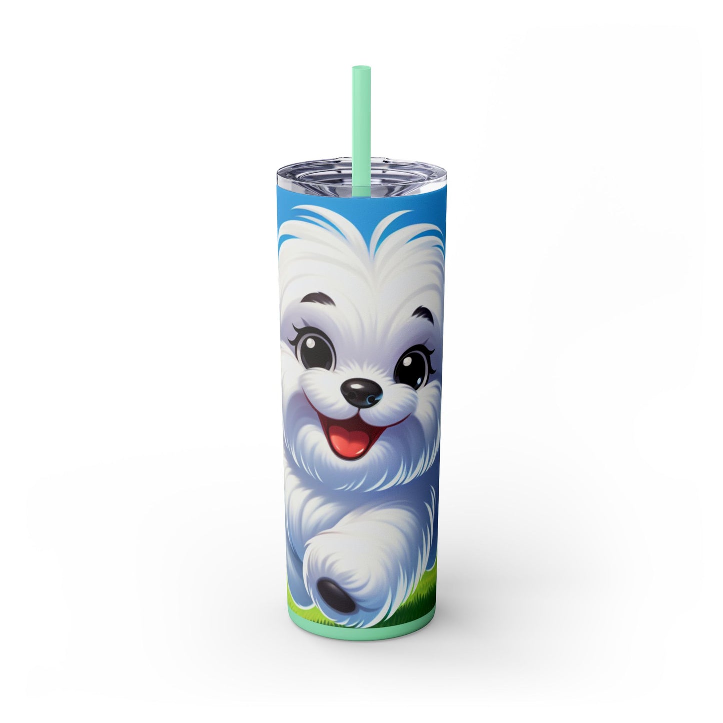 Maltese Tumbler with Straw, 20oz