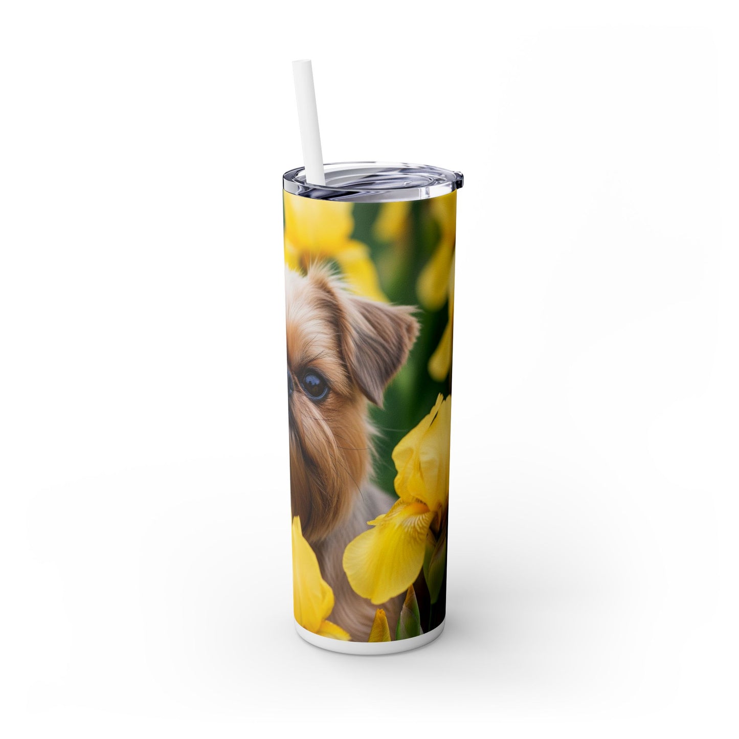 Silky Brussels Tumbler with Straw, 20oz
