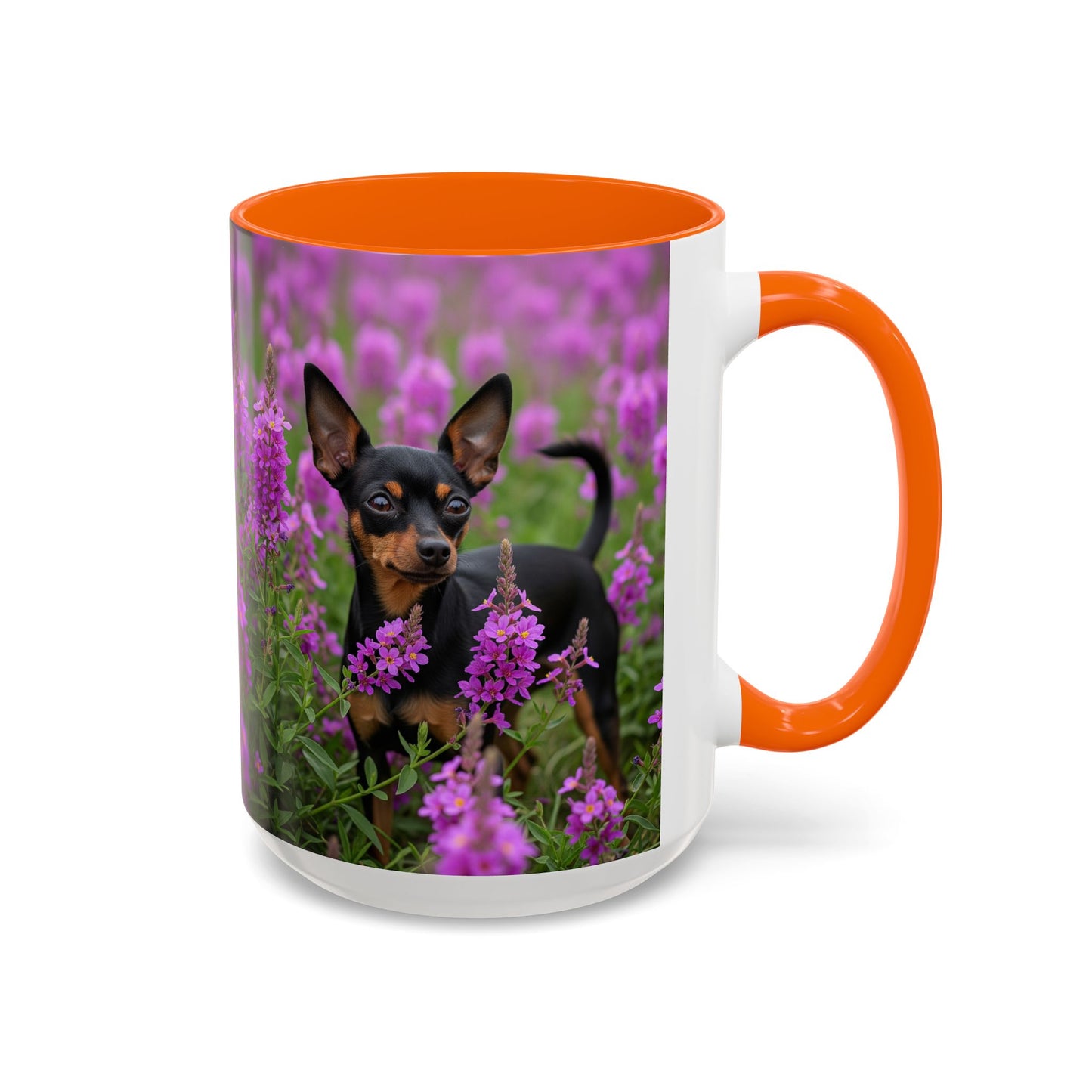 English Toy Terrier Accent Coffee Mug - Perfect Gift for Dog Lovers