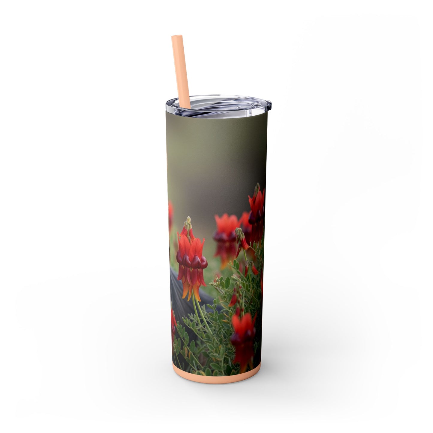 Silky Terrier Tumbler with Straw, 20oz