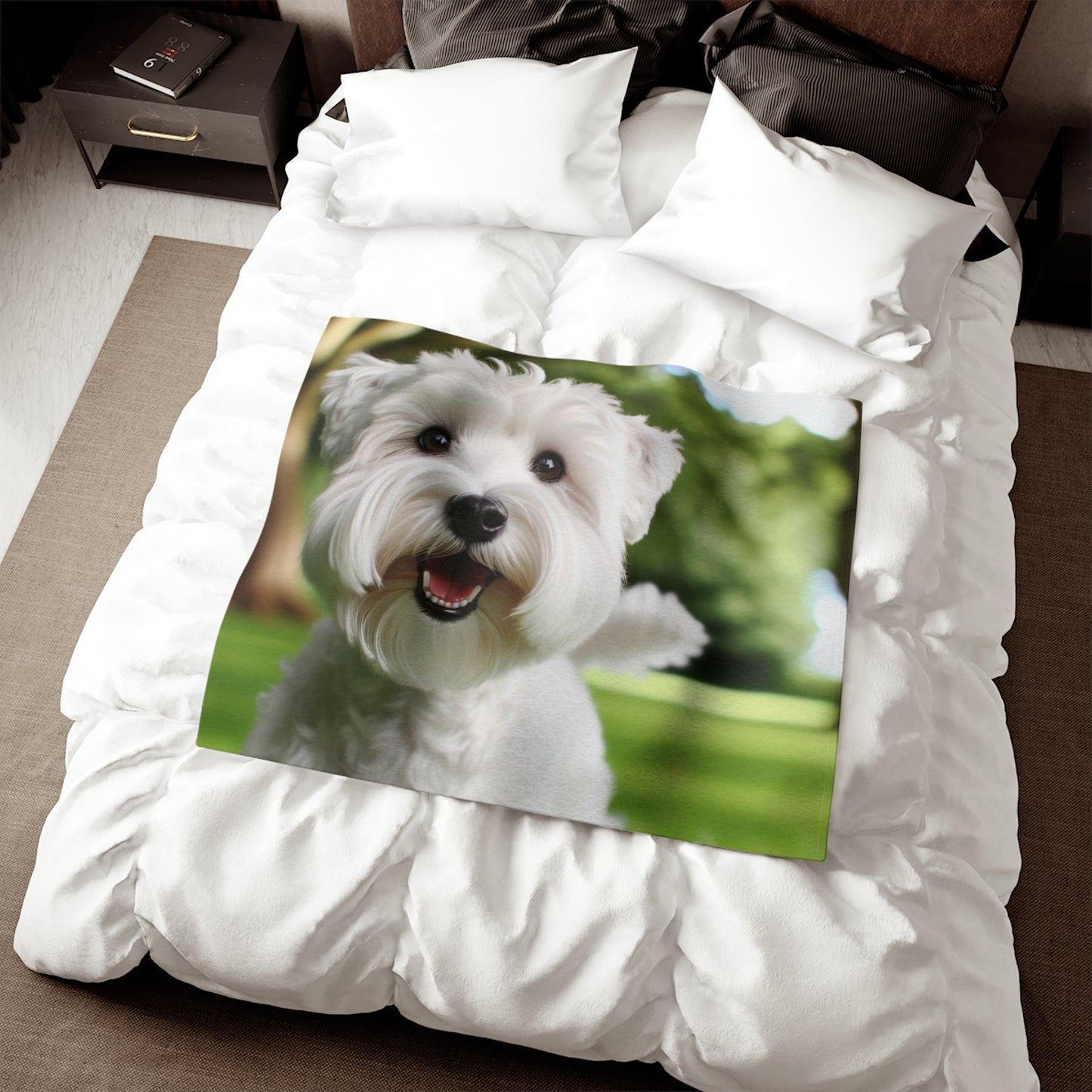 Sealyham Terrier Sweatshirt Blanket